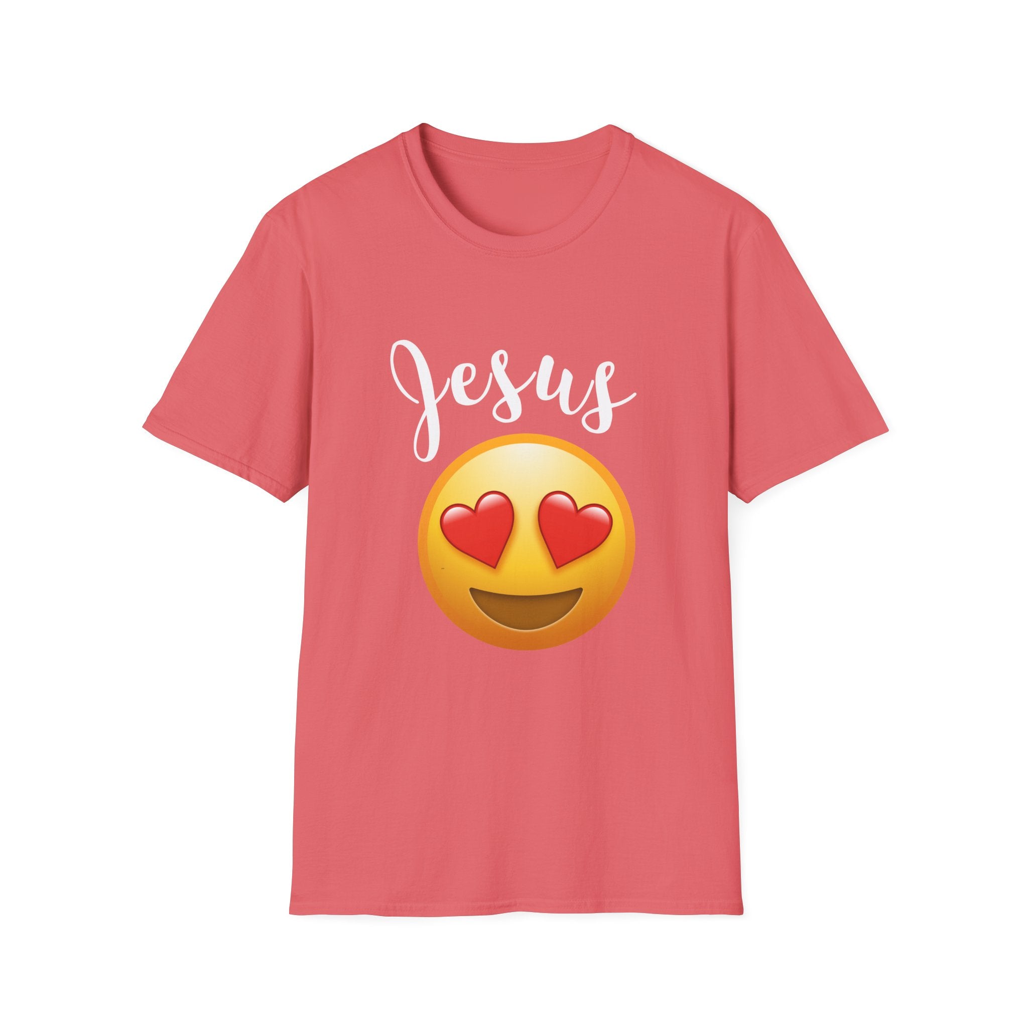 Heart Eyes for Jesus Emoji T-Shirt — Love Reaction Tee