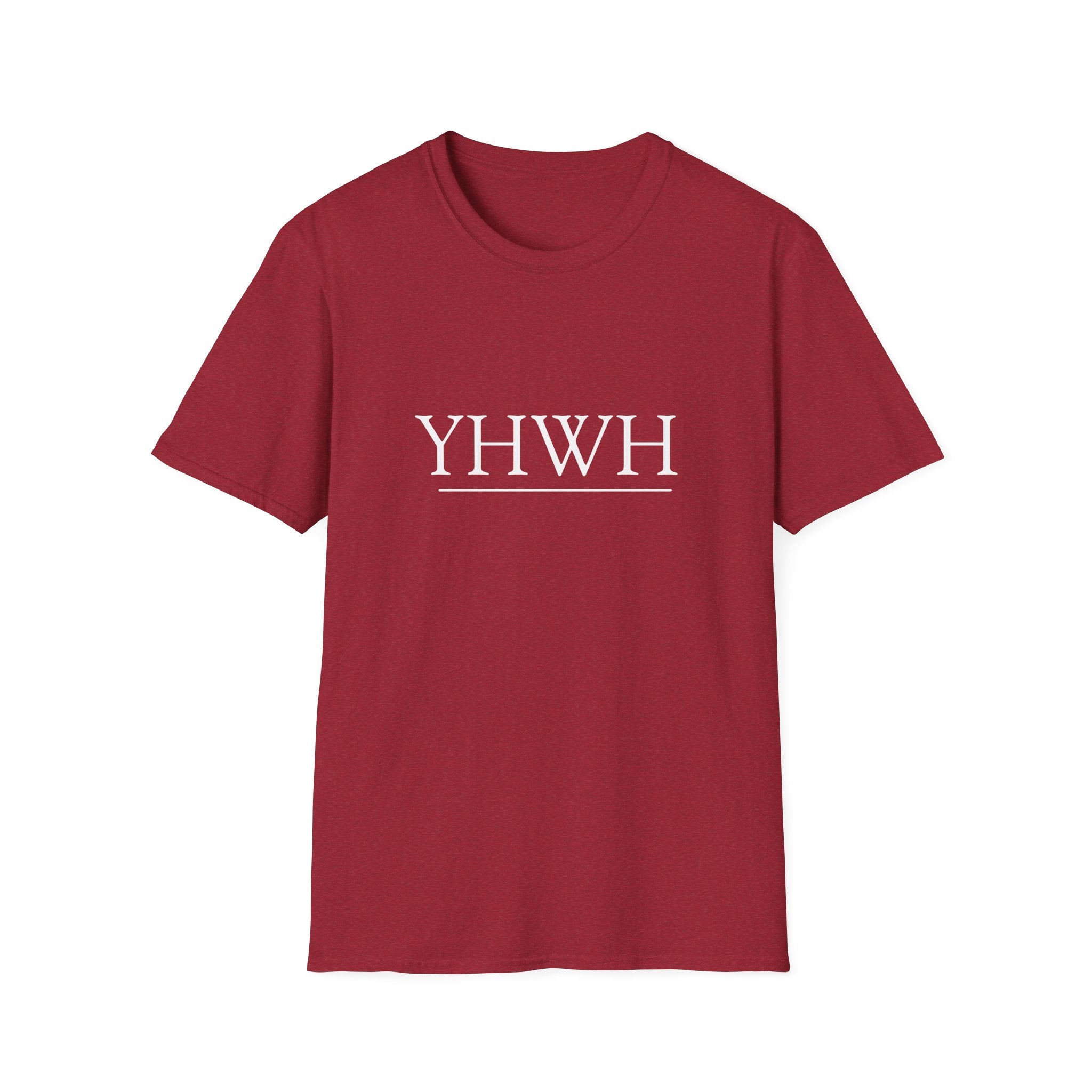 YHWH Faith T-Shirt — Minimalist Christian Scripture Tee