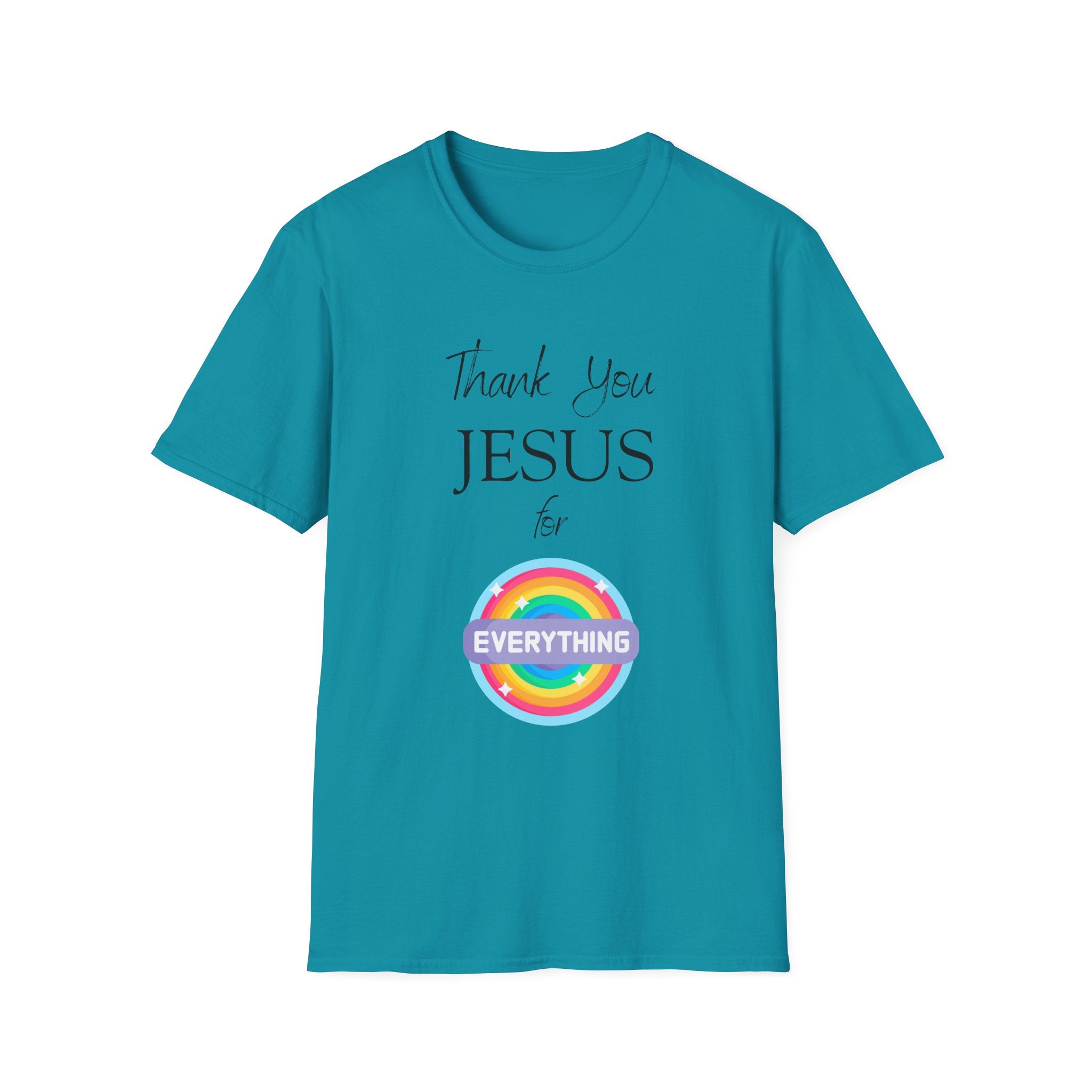 Thank You Jesus For Everything T-Shirt | Christian Faith Tee