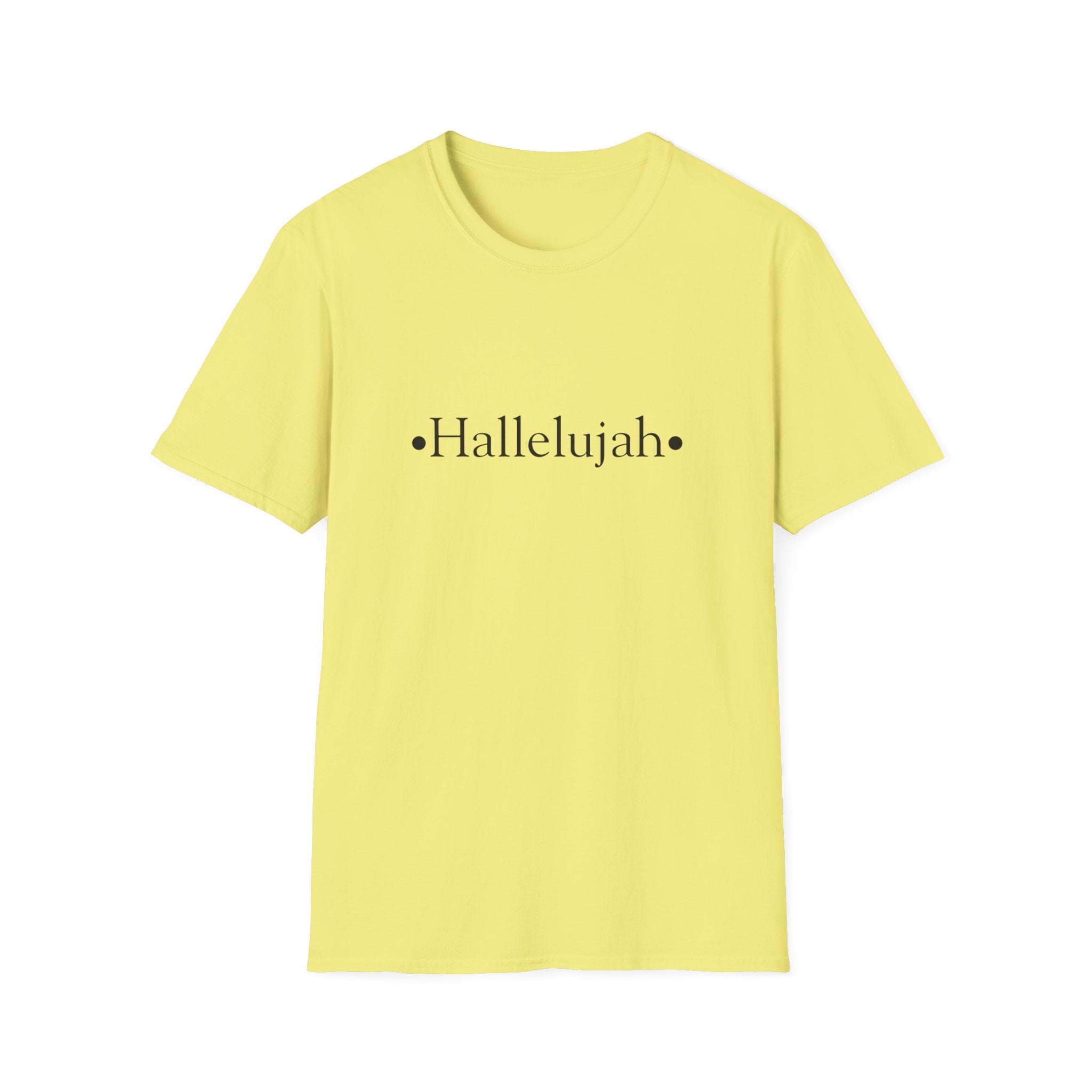 Hallelujah T-Shirt — Minimal Christian Faith Tee