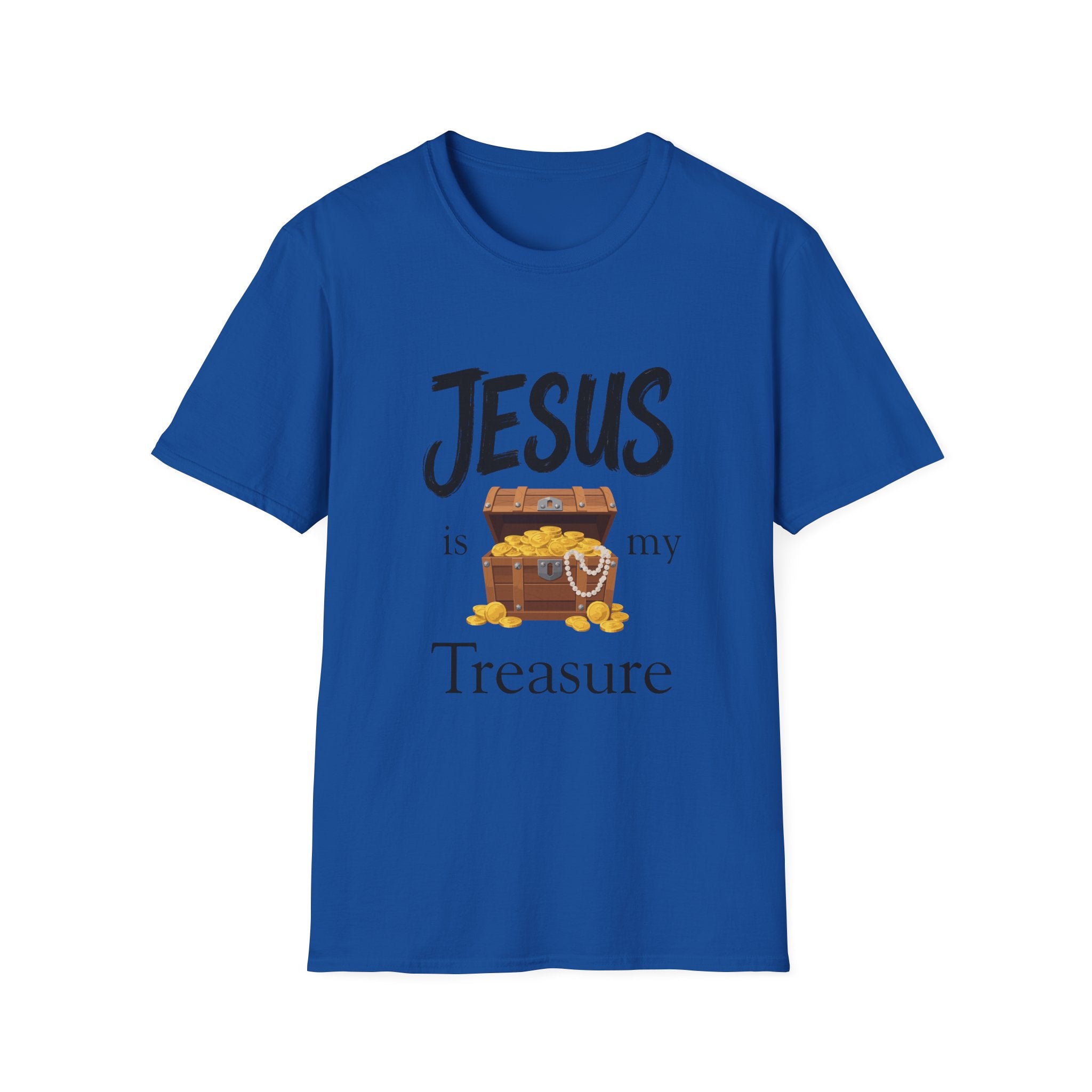 Jesus Is My Treasure T-Shirt — Christian Faith Graphic Tee