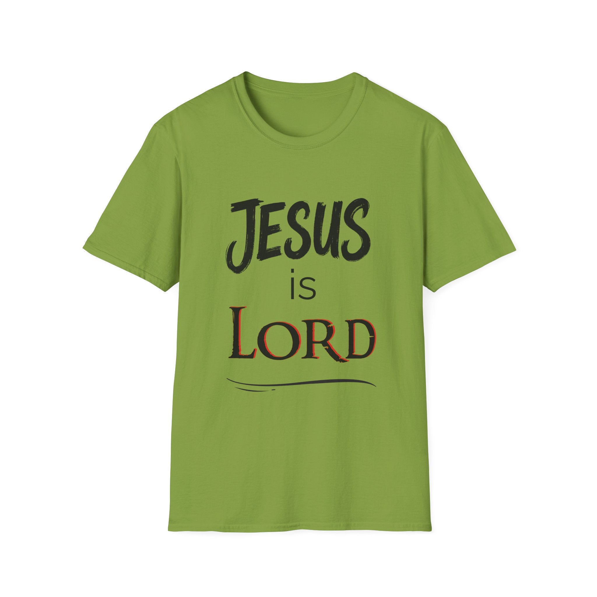 Jesus Is Lord T-Shirt — Christian Faith Graphic Tee