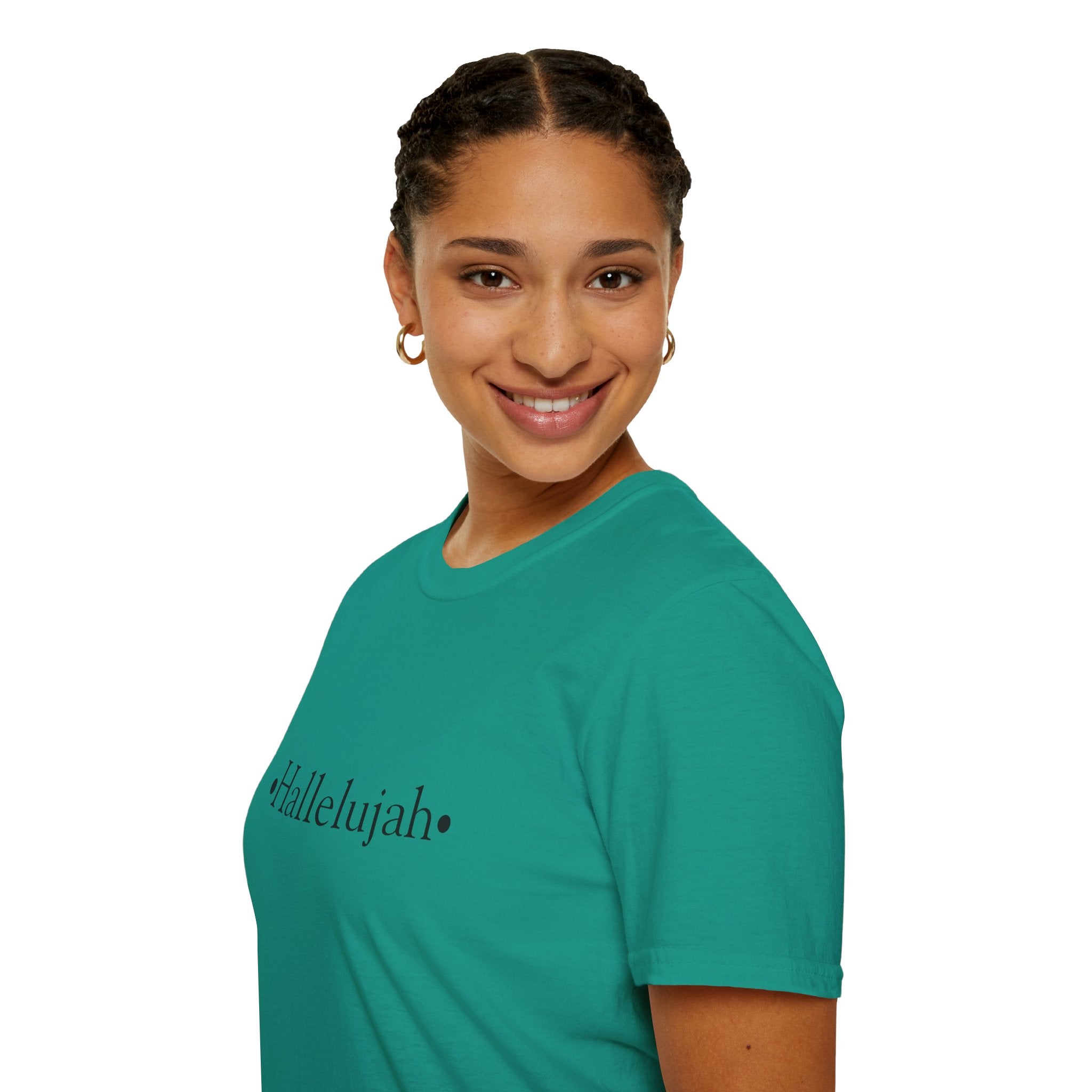 Hallelujah T-Shirt — Minimal Christian Faith Tee