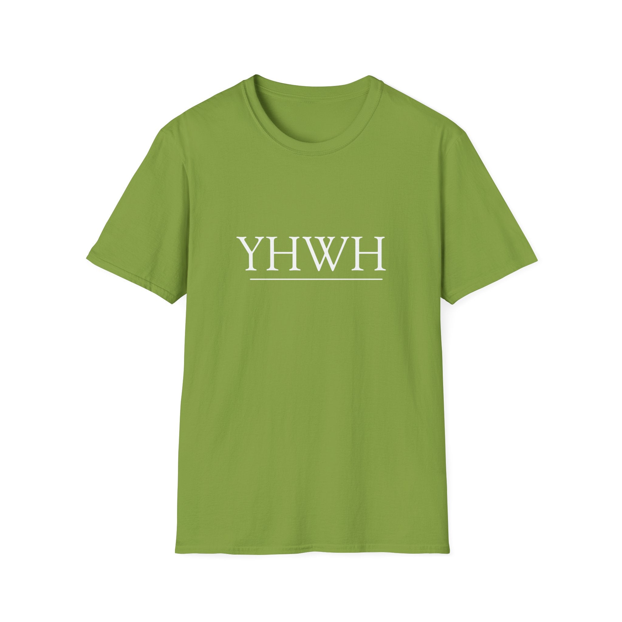 YHWH Faith T-Shirt — Minimalist Christian Scripture Tee