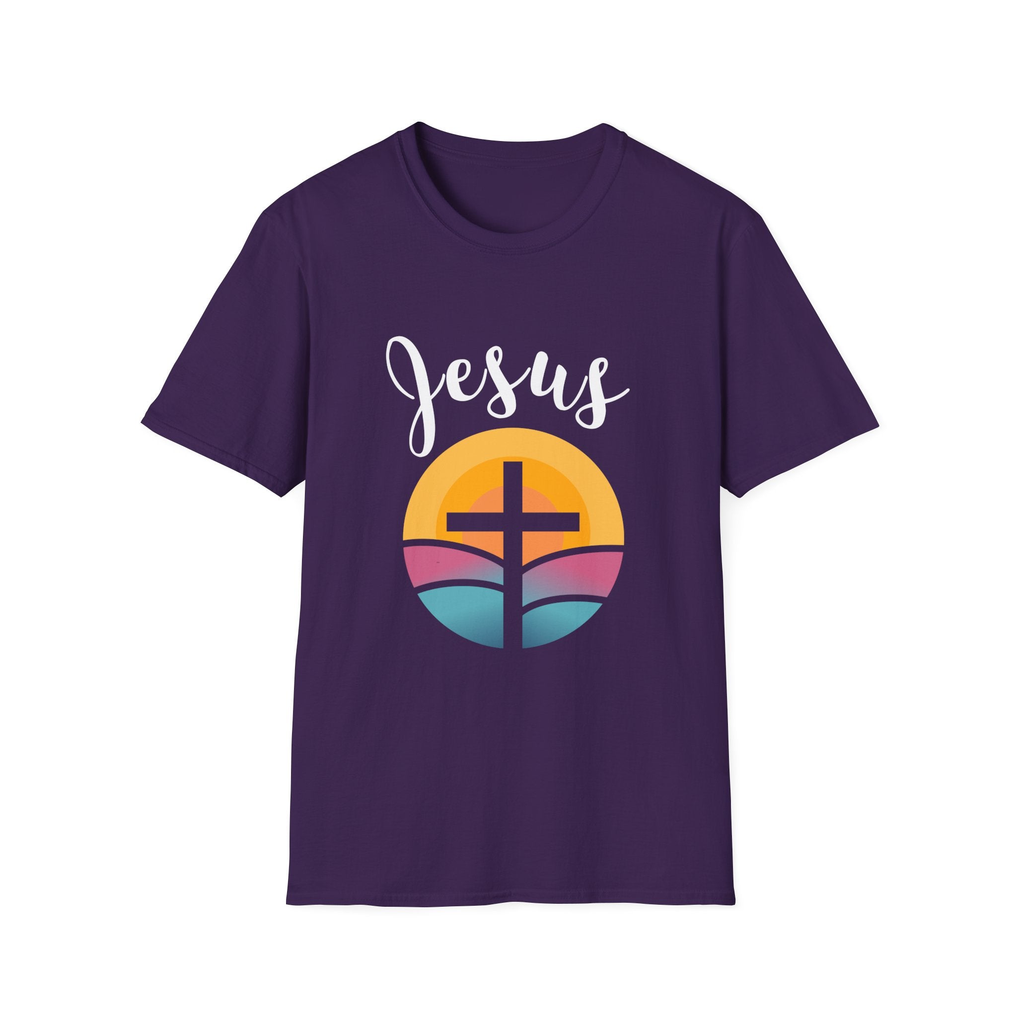Sunrise Cross T-Shirt | Christian Faith graphic tee