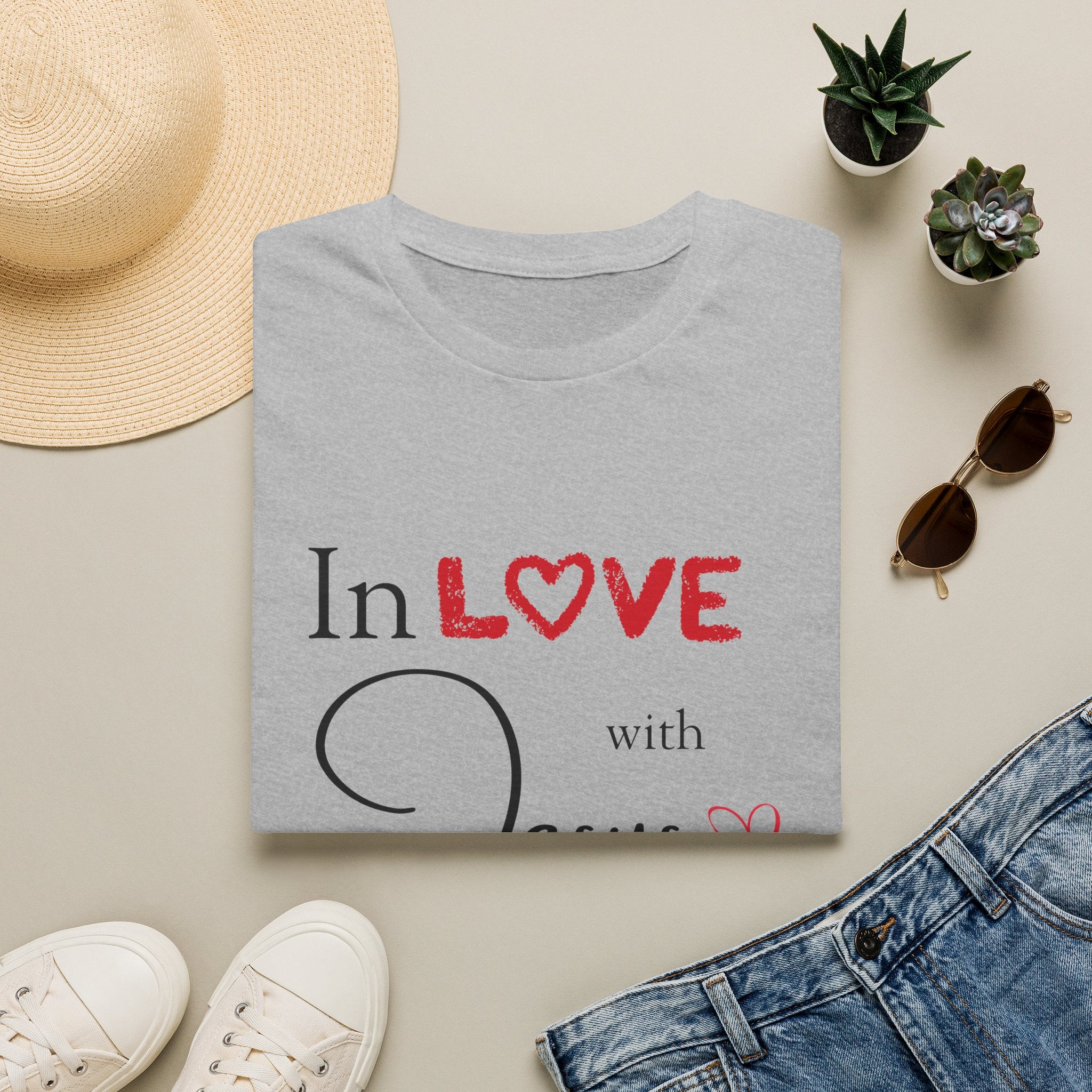 In Love With Jesus T-Shirt — Christian Faith Tee