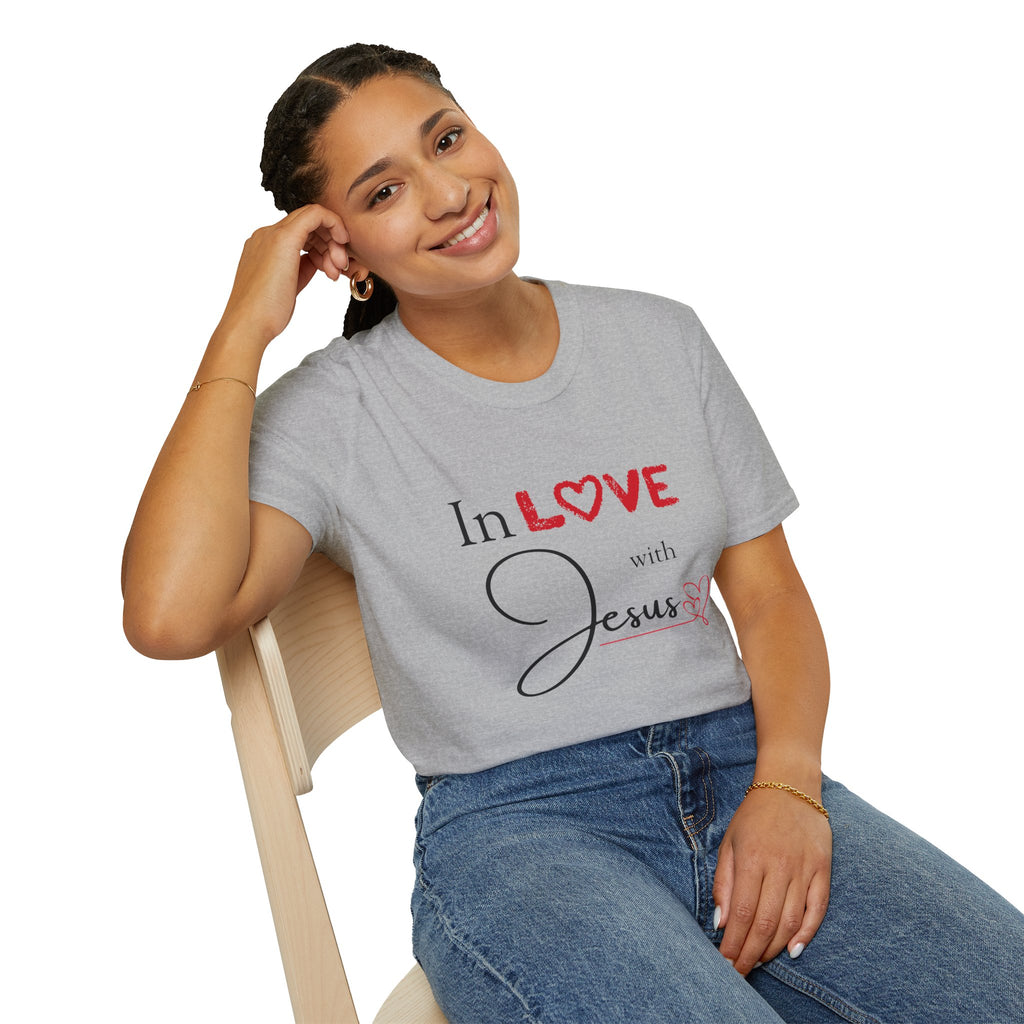 In Love With Jesus T-Shirt — Christian Faith Tee