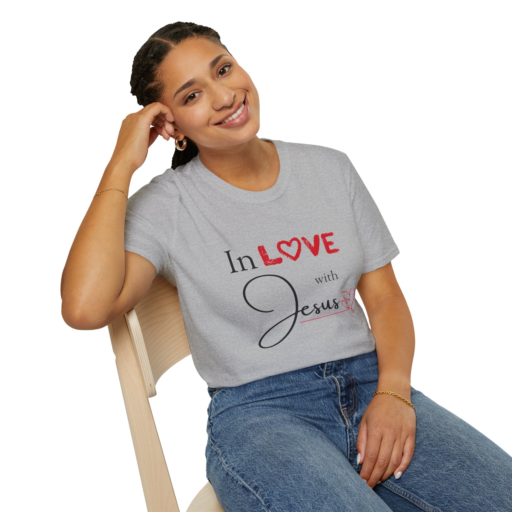 In Love With Jesus T-Shirt — Christian Faith Tee