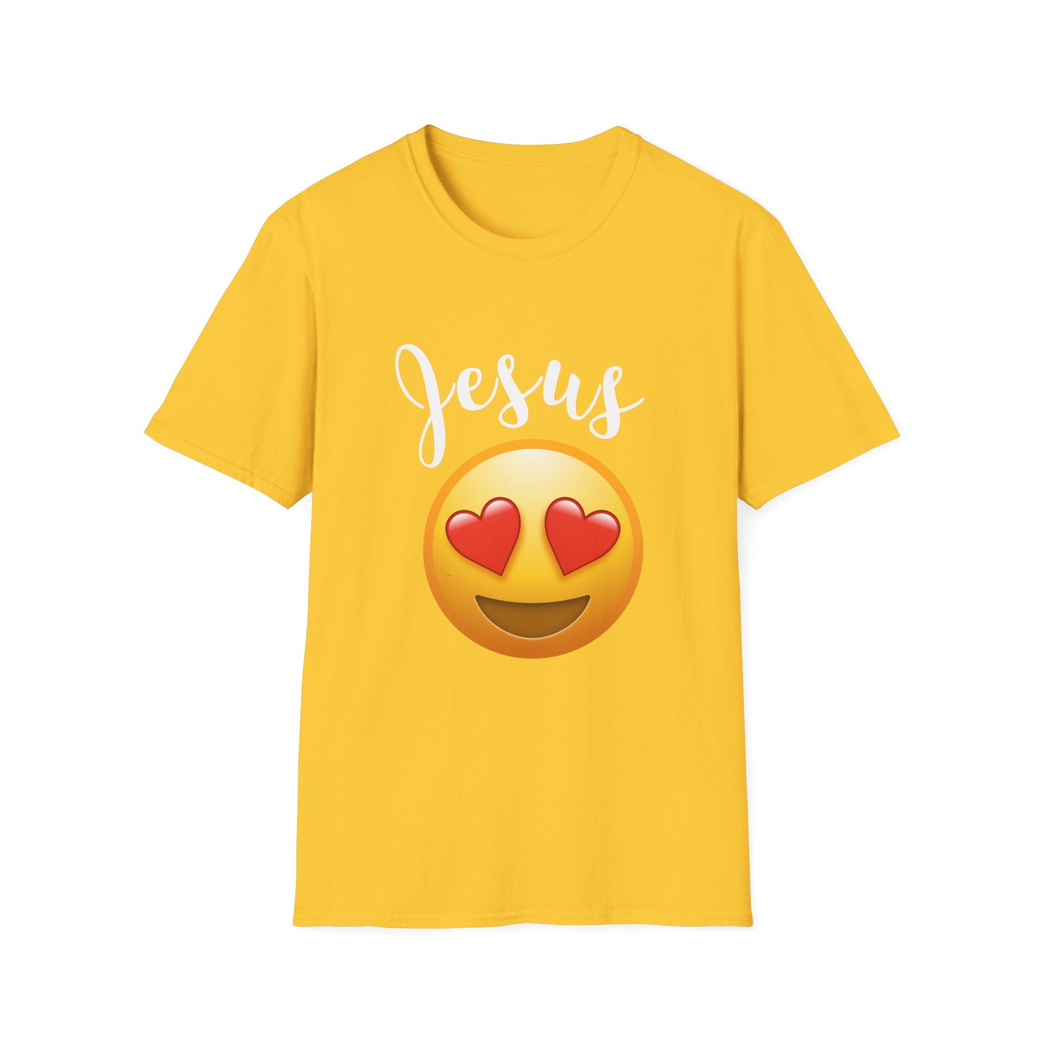 Heart Eyes for Jesus Emoji T-Shirt — Love Reaction Tee