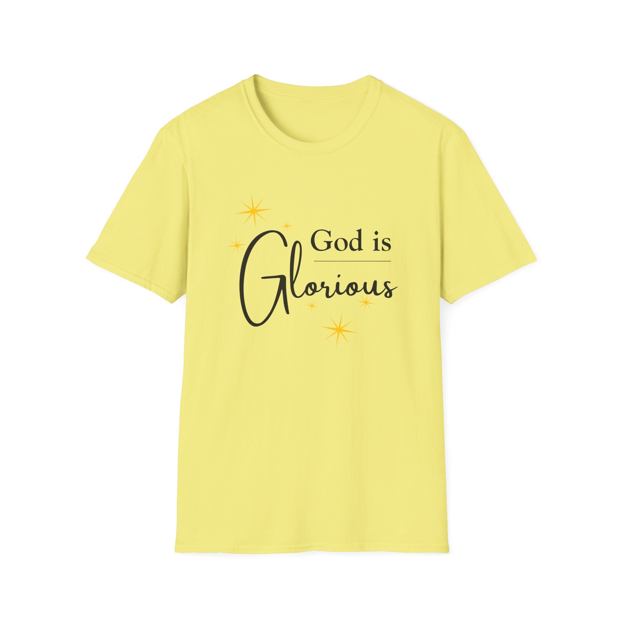 God Is Glorious T-Shirt — Christian Faith Inspirational Tee