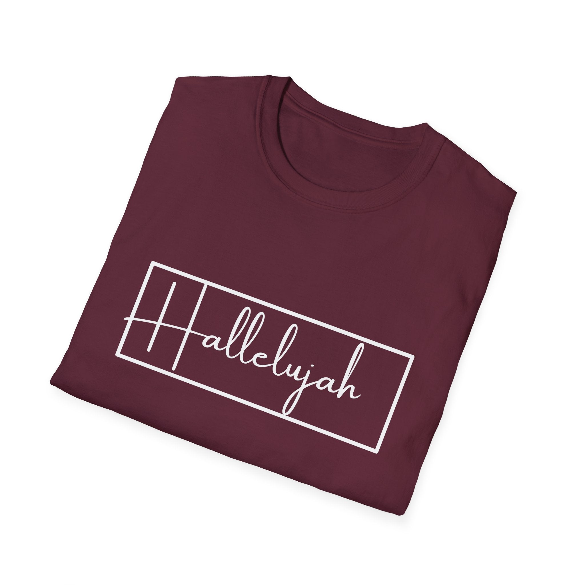 Hallelujah Graphic T-Shirt — Christian Faith Tee for Easter & Everyday