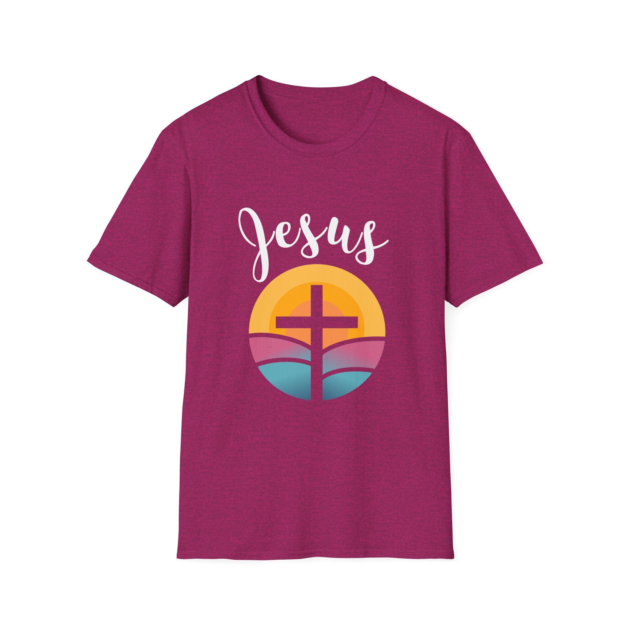 Sunrise Cross T-Shirt | Christian Faith graphic tee