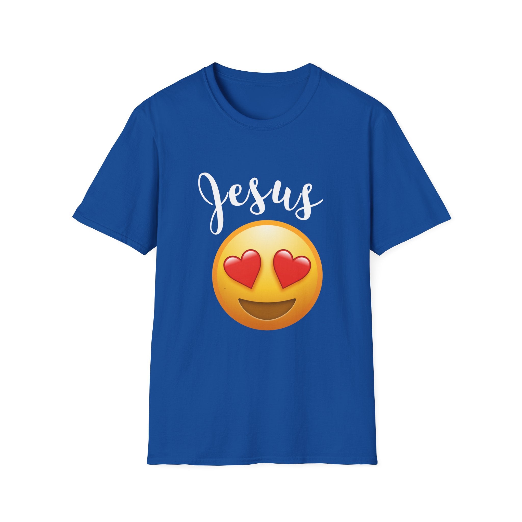 Heart Eyes for Jesus Emoji T-Shirt — Love Reaction Tee