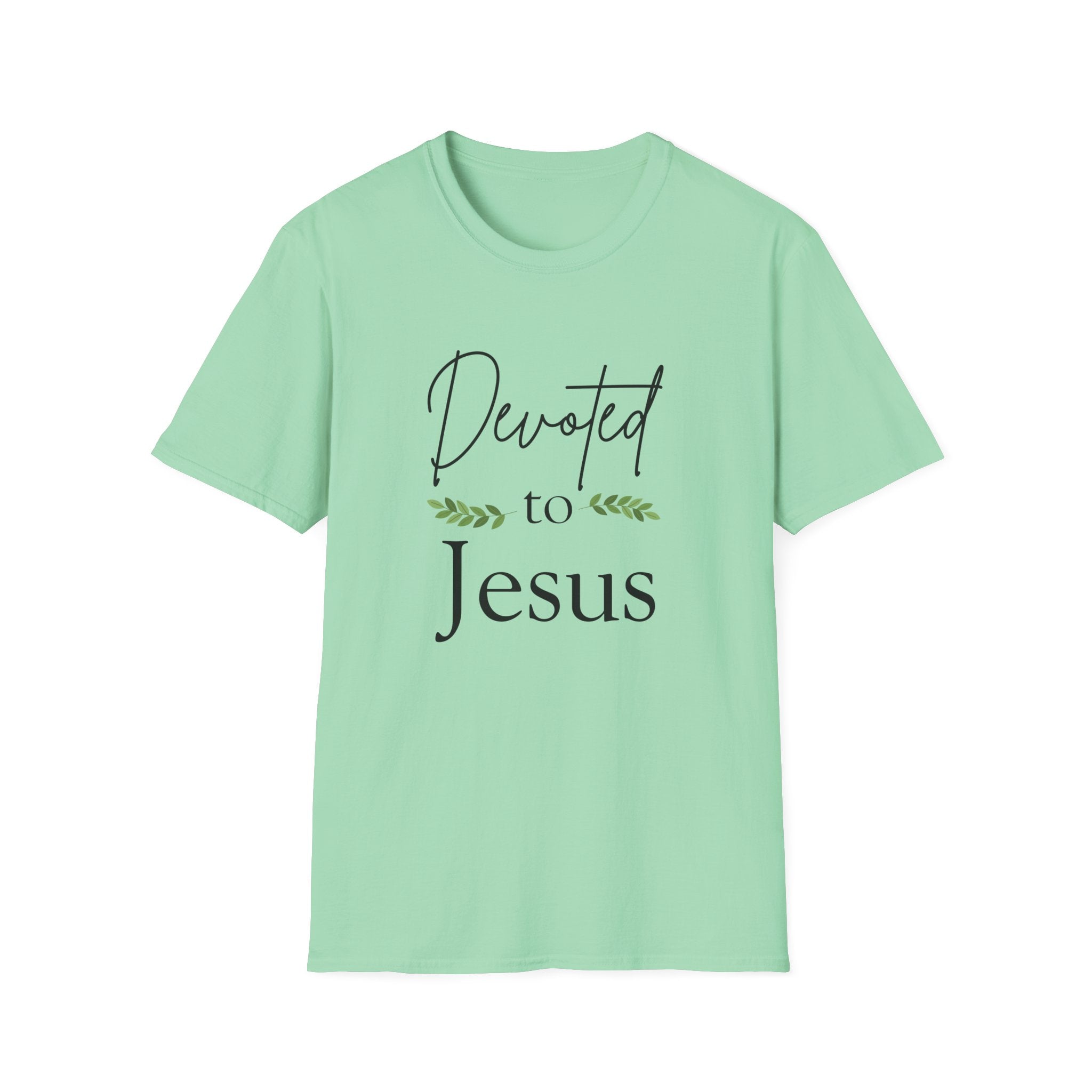 Devoted to Jesus T-Shirt — Faith-Based Christian Tee