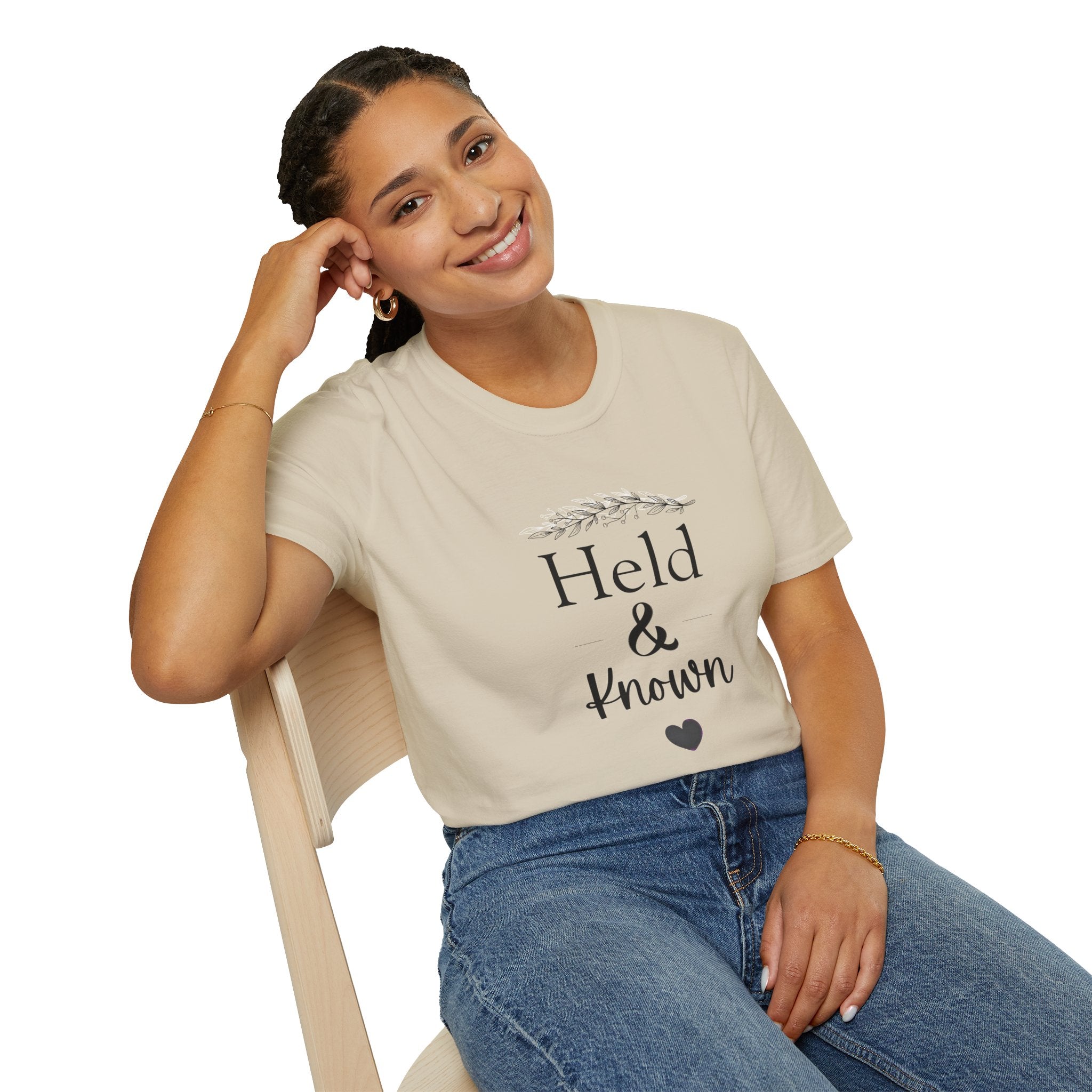 Held & Known Psalm 139:14 T-Shirt | Christian Scripture Shirt, Faith Tee