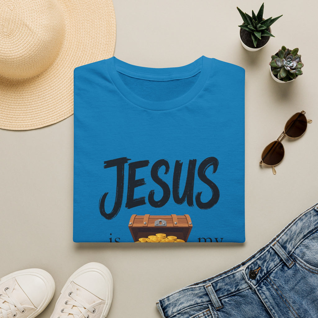 Jesus Is My Treasure T-Shirt — Christian Faith Graphic Tee