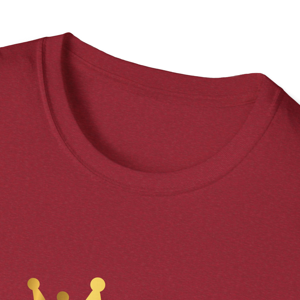 Jesus Is My King T-Shirt — Christian Faith Tee with Gold Crown