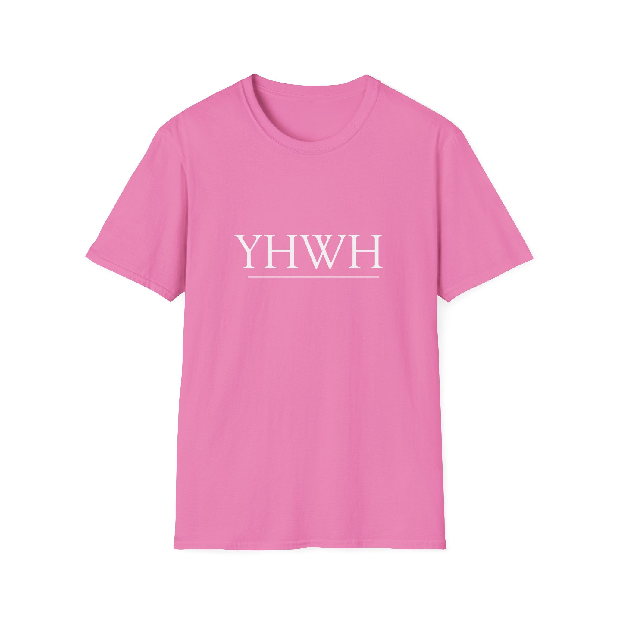 YHWH Faith T-Shirt — Minimalist Christian Scripture Tee