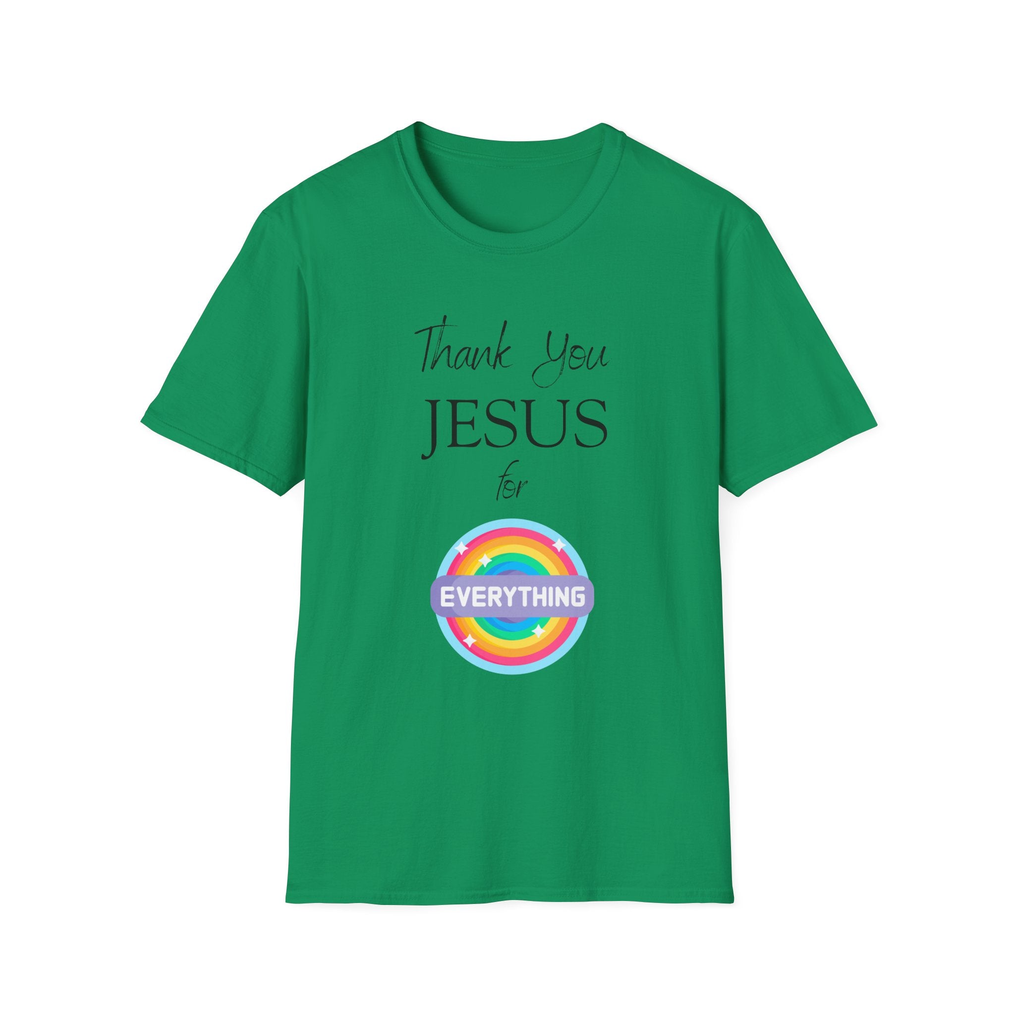 Thank You Jesus For Everything T-Shirt | Christian Faith Tee