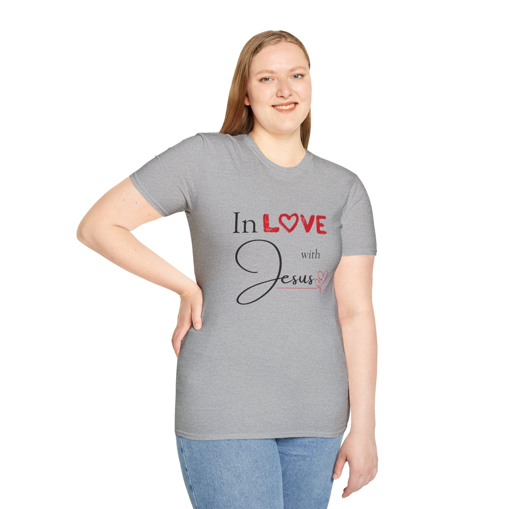 In Love With Jesus T-Shirt — Christian Faith Tee