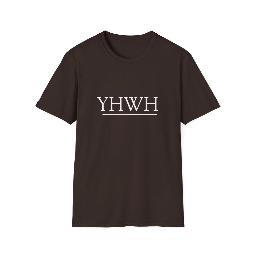 YHWH Faith T-Shirt — Minimalist Christian Scripture Tee