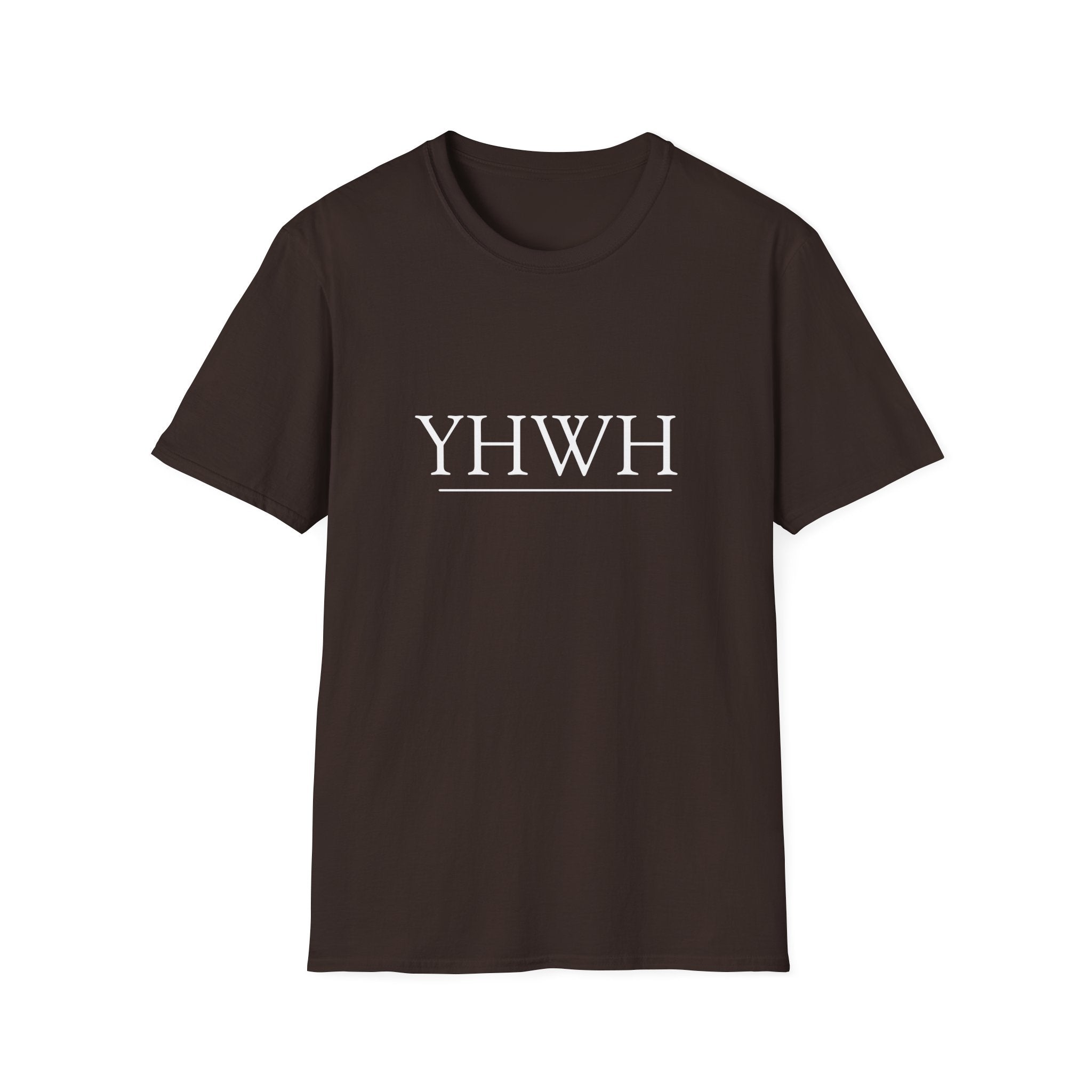 YHWH Faith T-Shirt — Minimalist Christian Scripture Tee