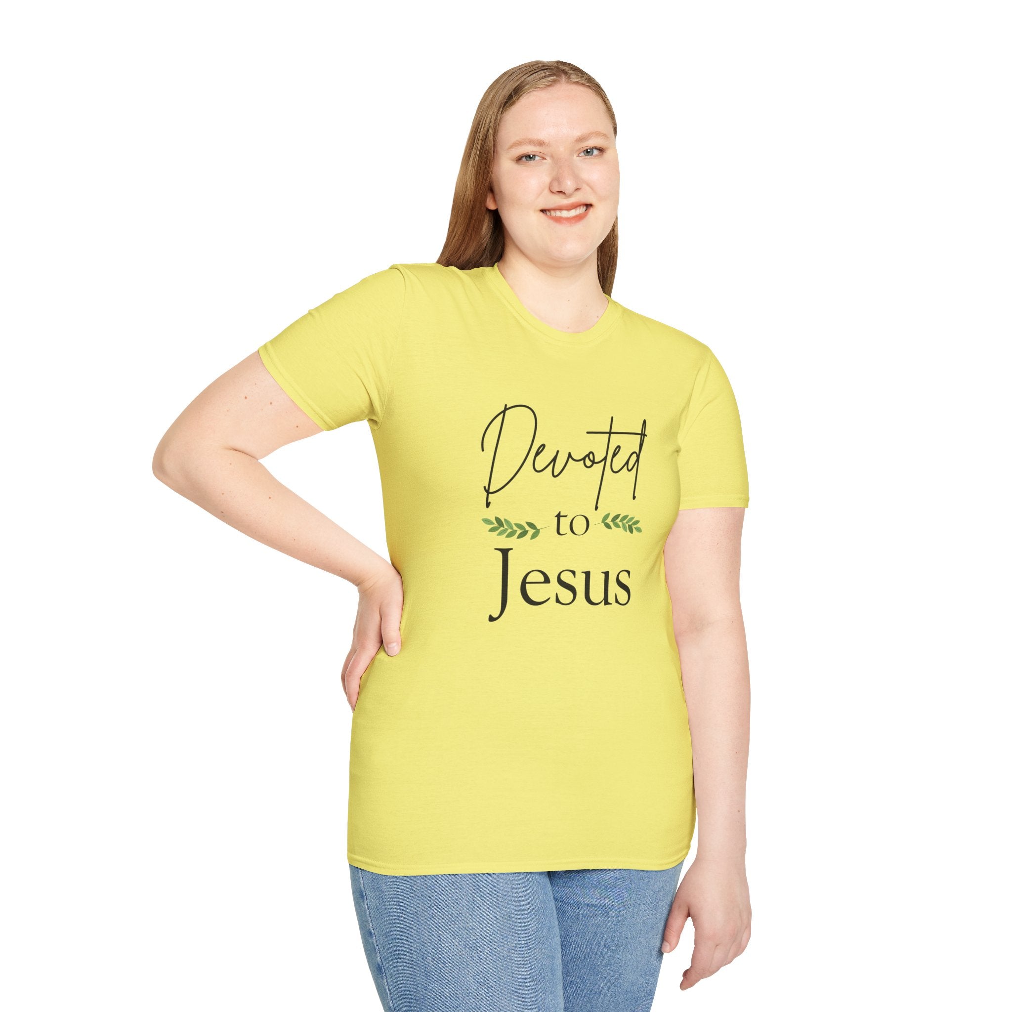 Devoted to Jesus T-Shirt — Faith-Based Christian Tee