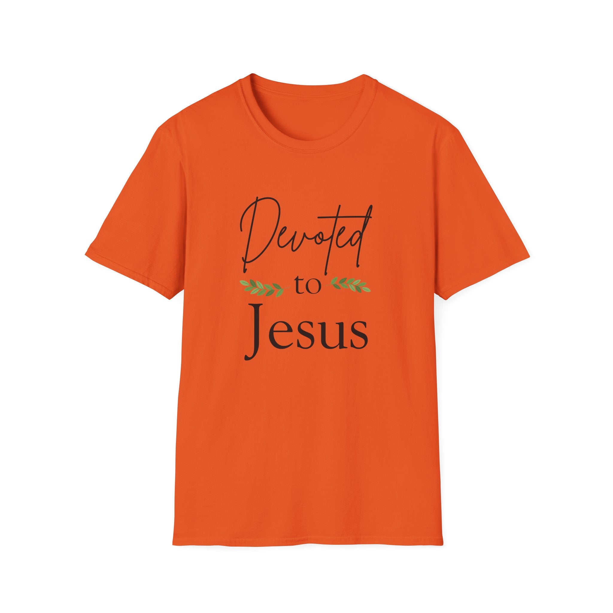 Devoted to Jesus T-Shirt — Faith-Based Christian Tee