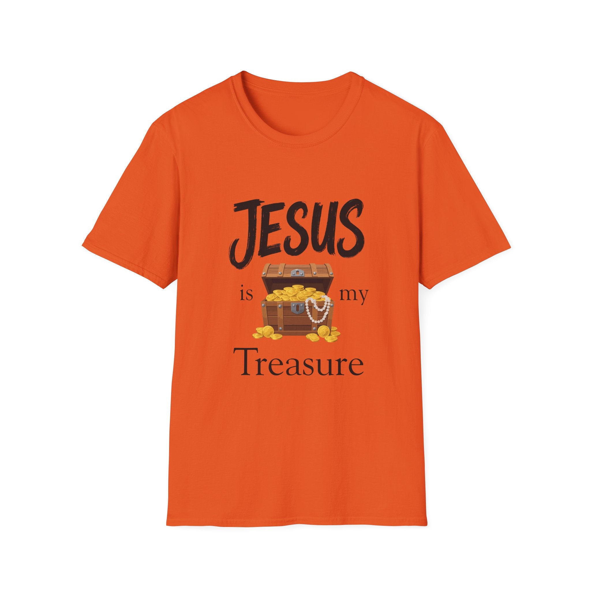 Jesus Is My Treasure T-Shirt — Christian Faith Graphic Tee