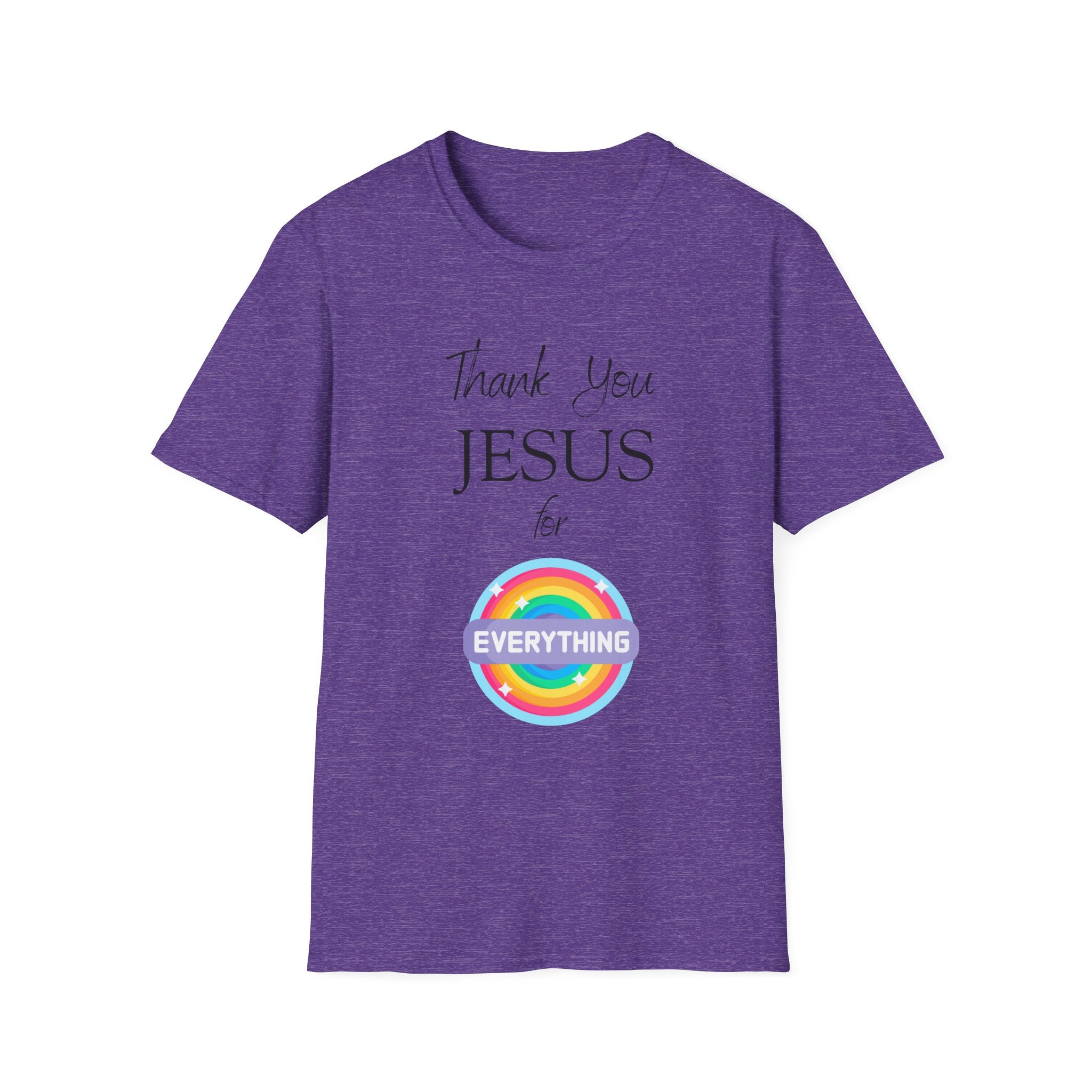 Thank You Jesus For Everything T-Shirt | Christian Faith Tee
