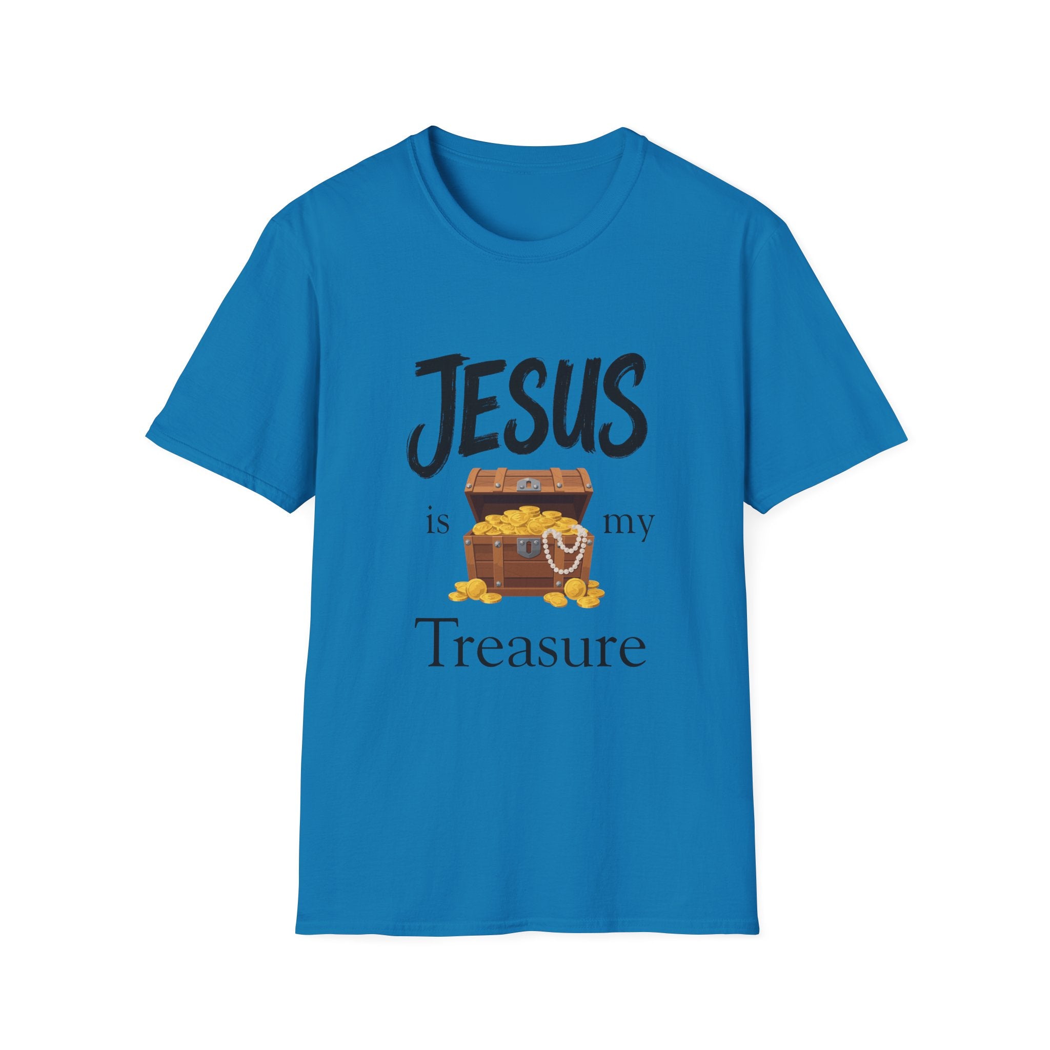 Jesus Is My Treasure T-Shirt — Christian Faith Graphic Tee