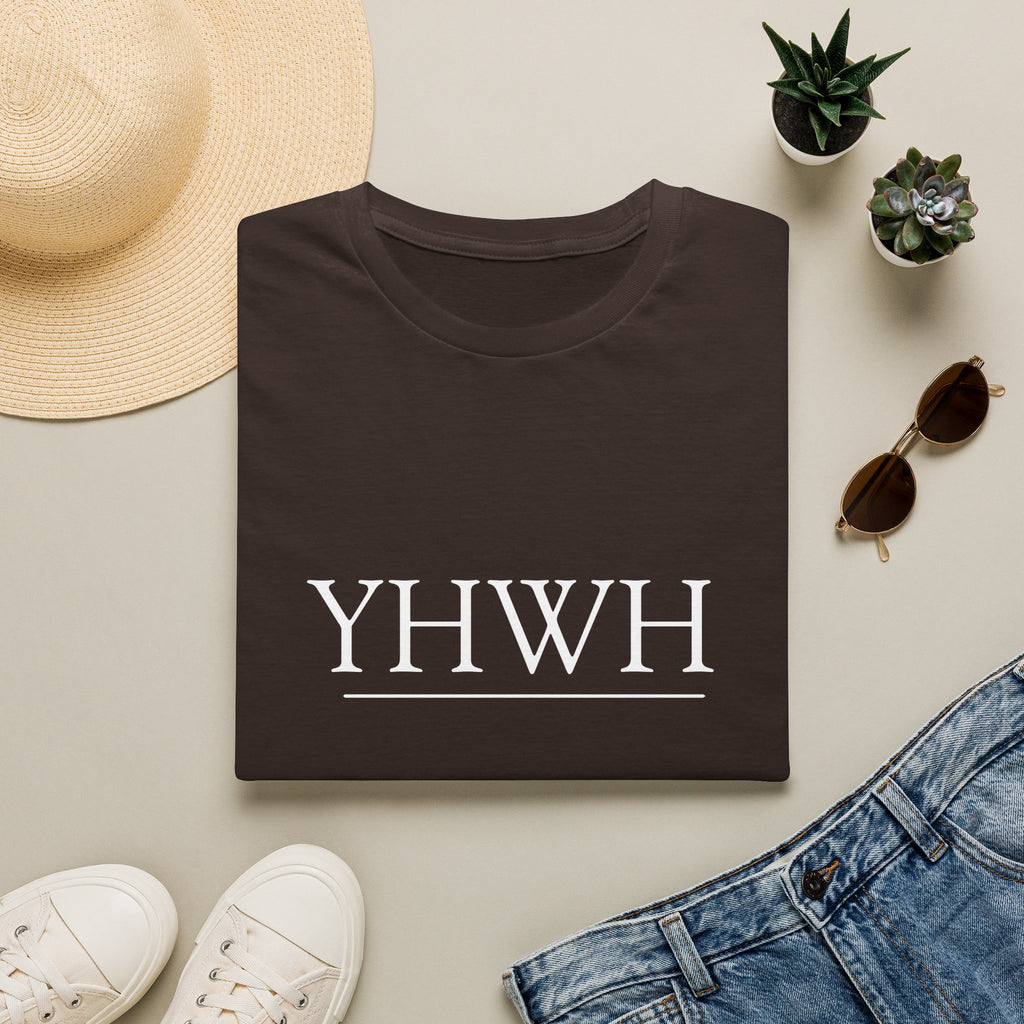 YHWH Faith T-Shirt — Minimalist Christian Scripture Tee