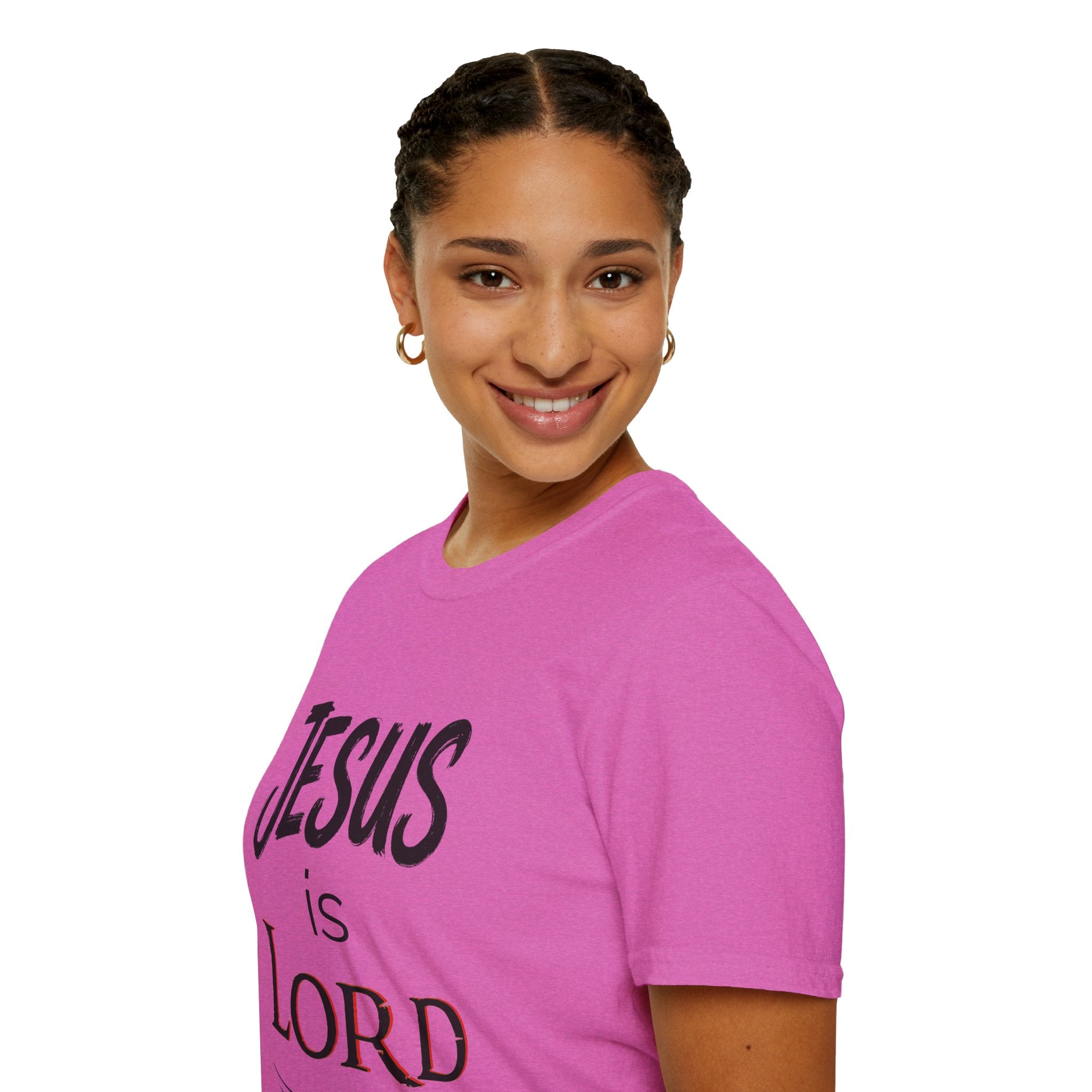 Jesus Is Lord T-Shirt — Christian Faith Graphic Tee