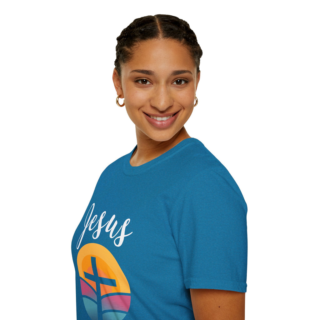Sunrise Cross T-Shirt | Christian Faith graphic tee