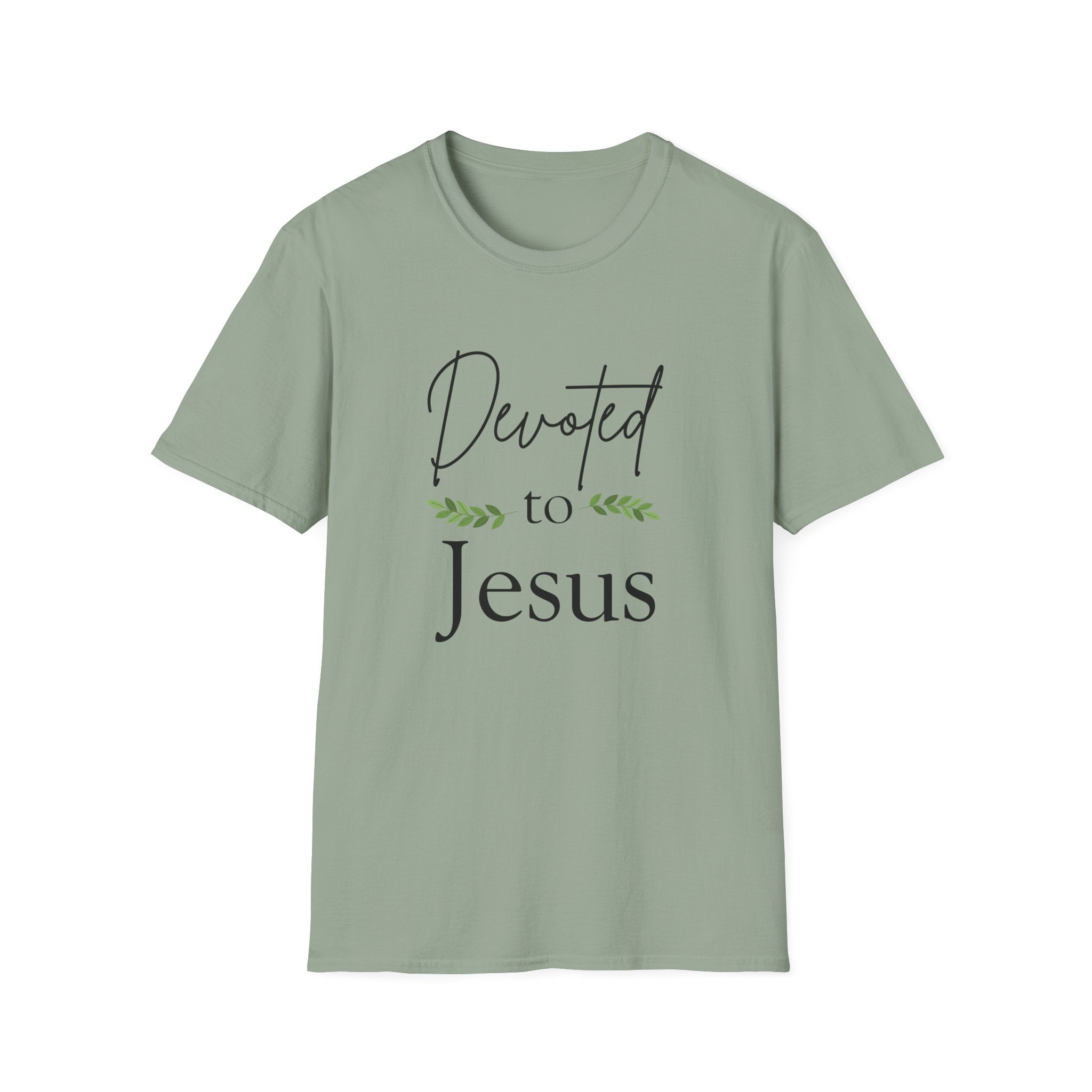 Devoted to Jesus T-Shirt — Faith-Based Christian Tee