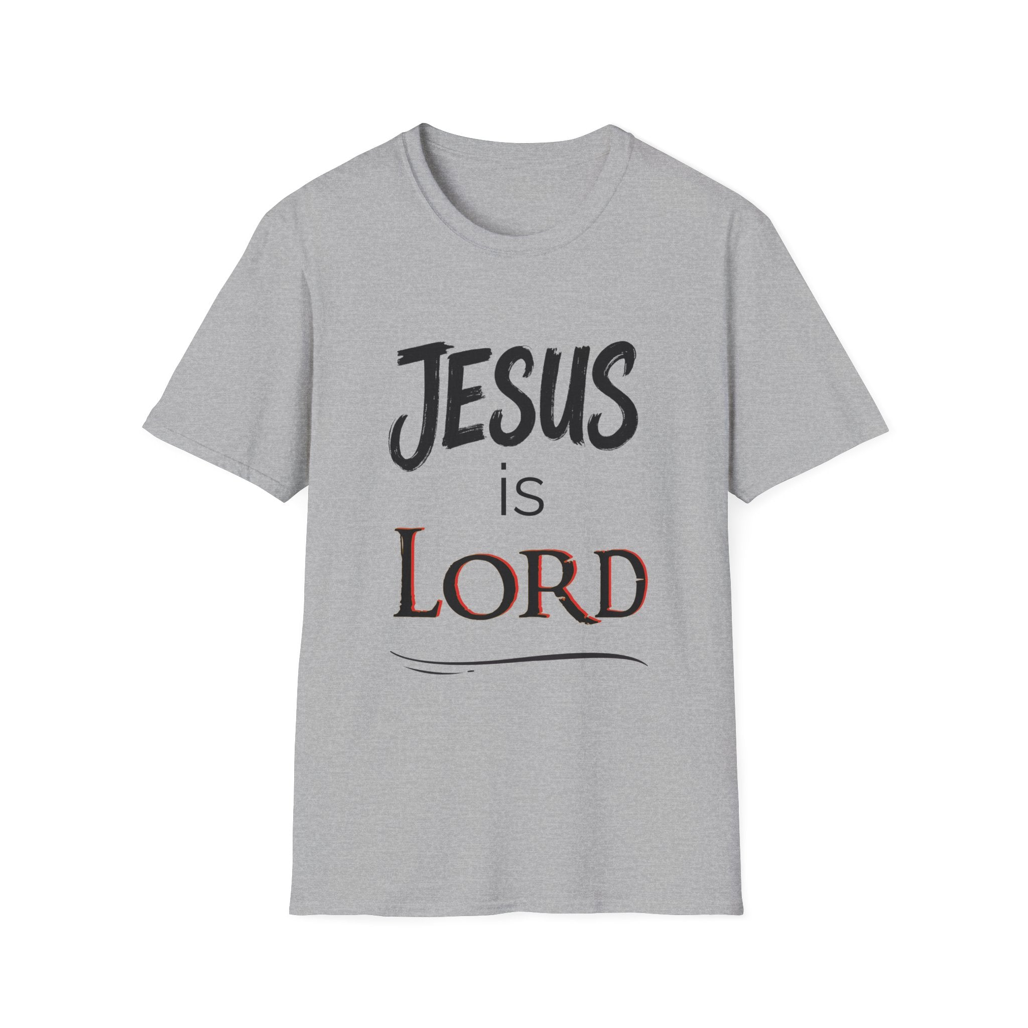 Jesus Is Lord T-Shirt — Christian Faith Graphic Tee