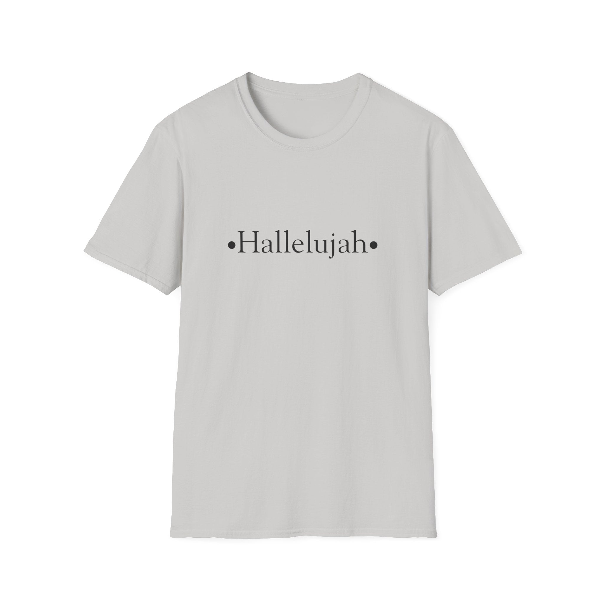 Hallelujah T-Shirt — Minimal Christian Faith Tee