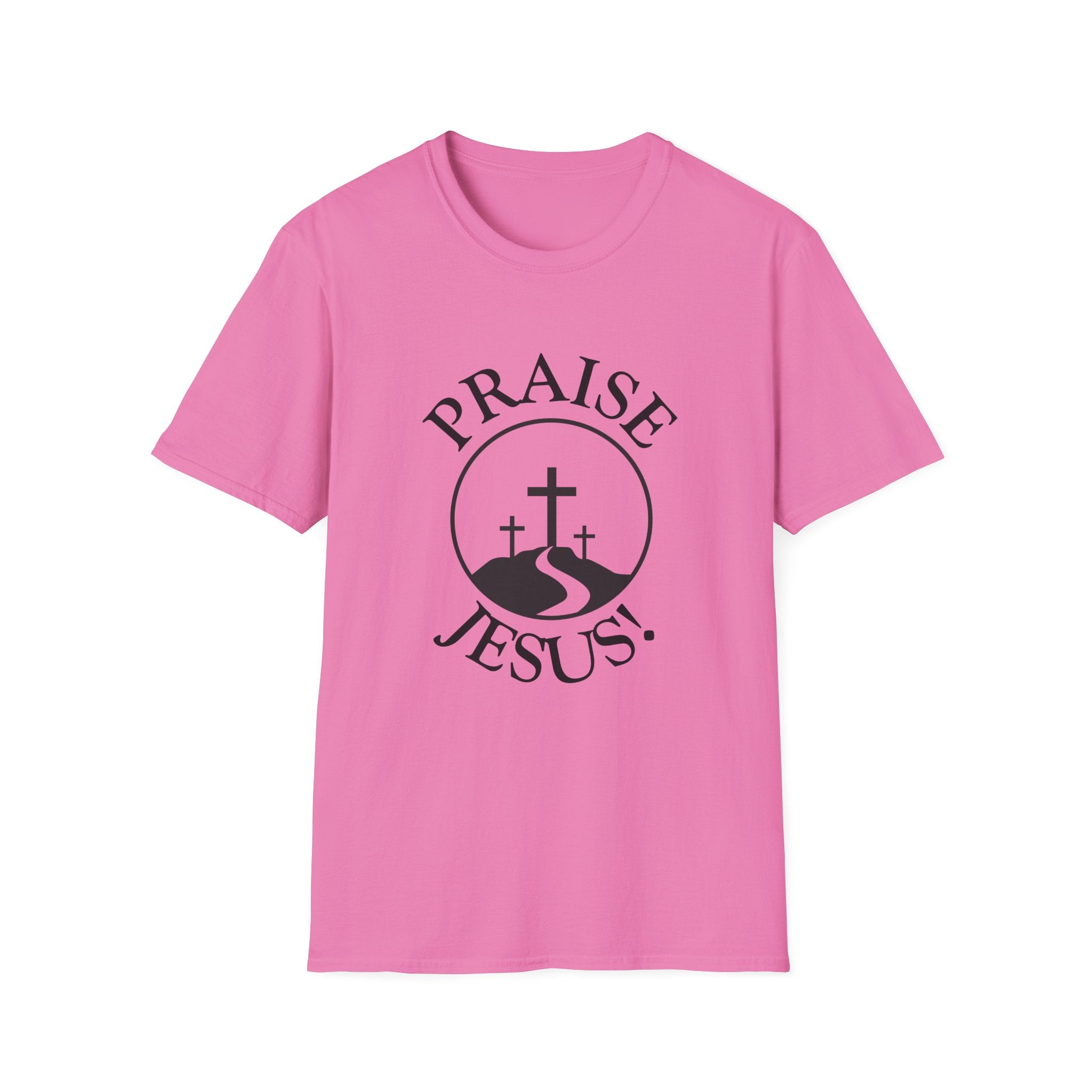 Praise Jesus T‑Shirt — Christian Faith Cross Tee