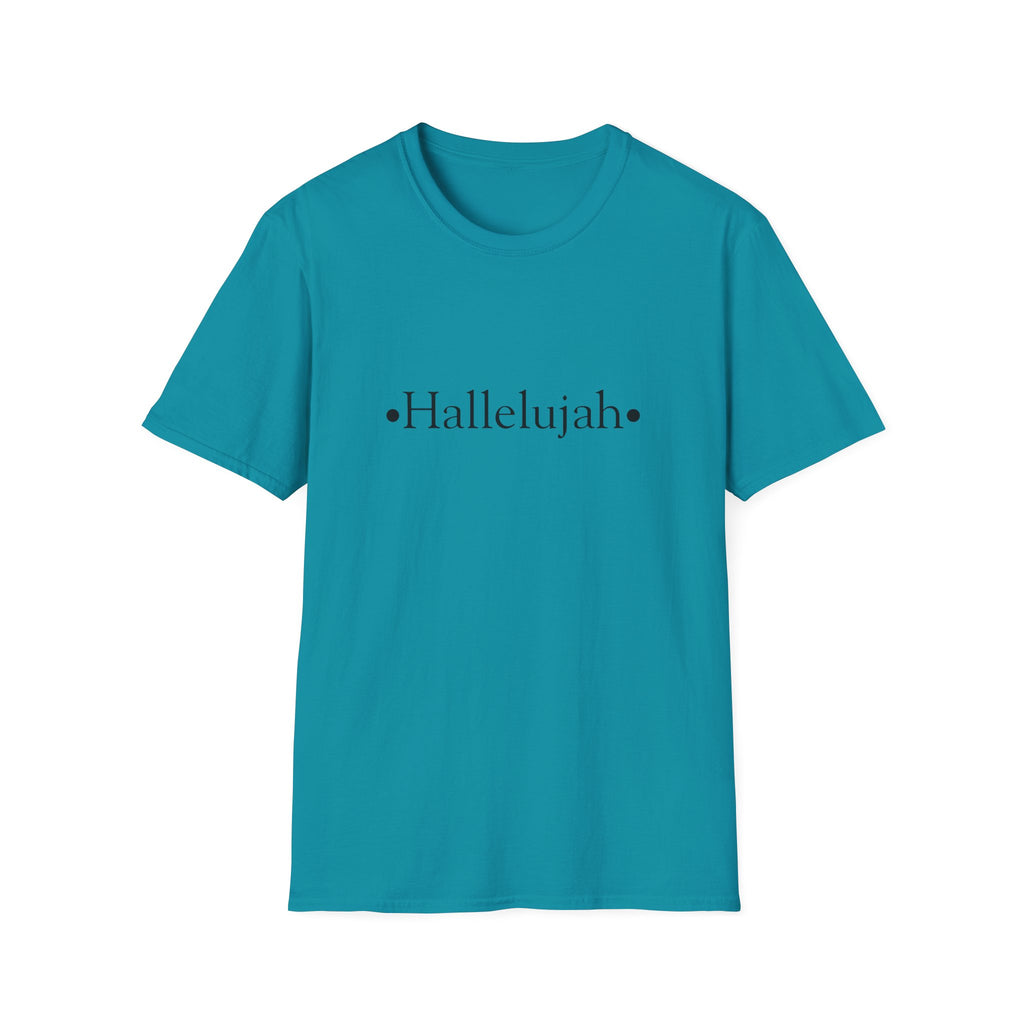 Hallelujah T-Shirt — Minimal Christian Faith Tee