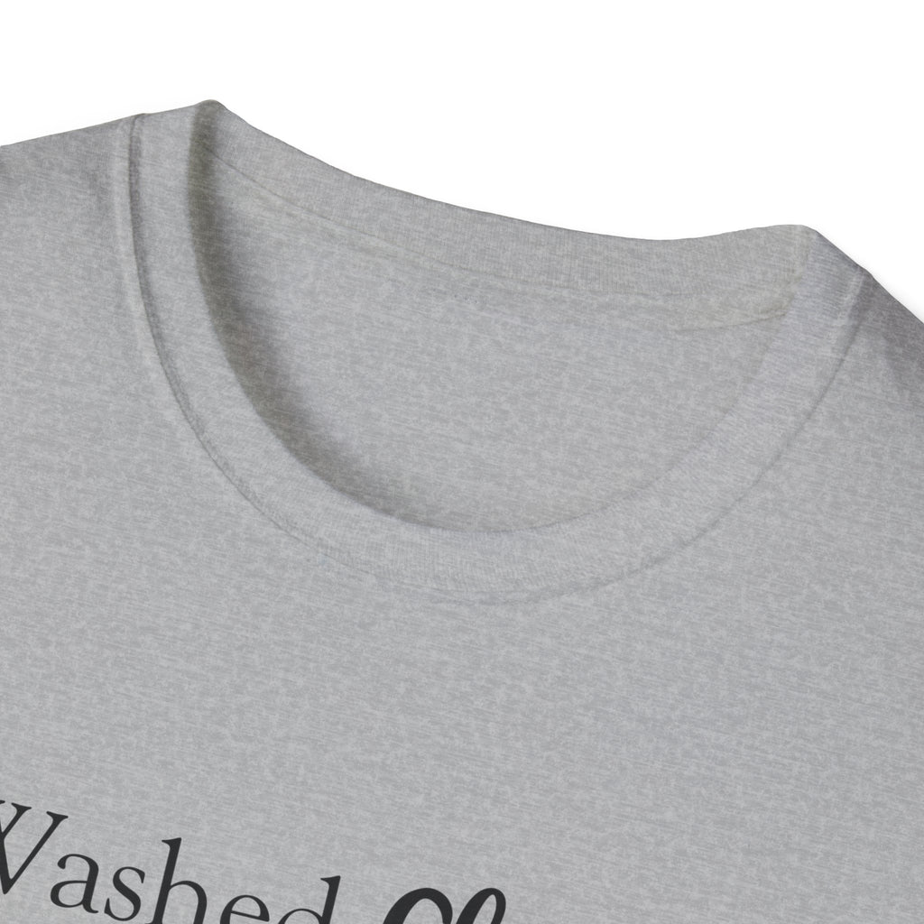 Washed Clean in the Blood of Jesus T-Shirt | Christian Cross Design