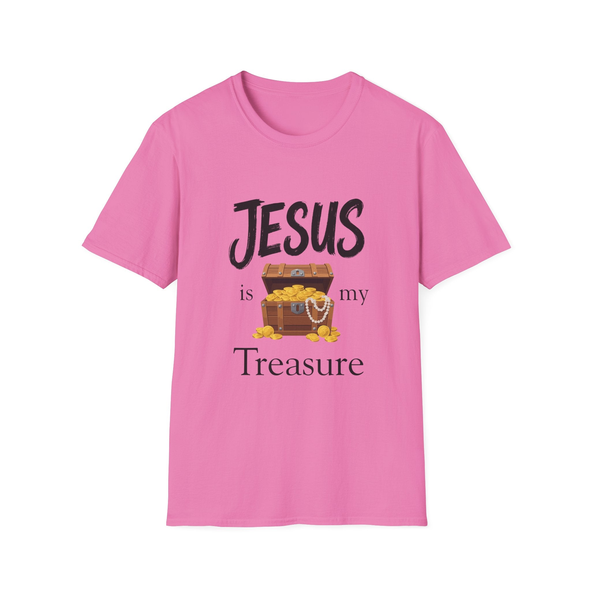 Jesus Is My Treasure T-Shirt — Christian Faith Graphic Tee