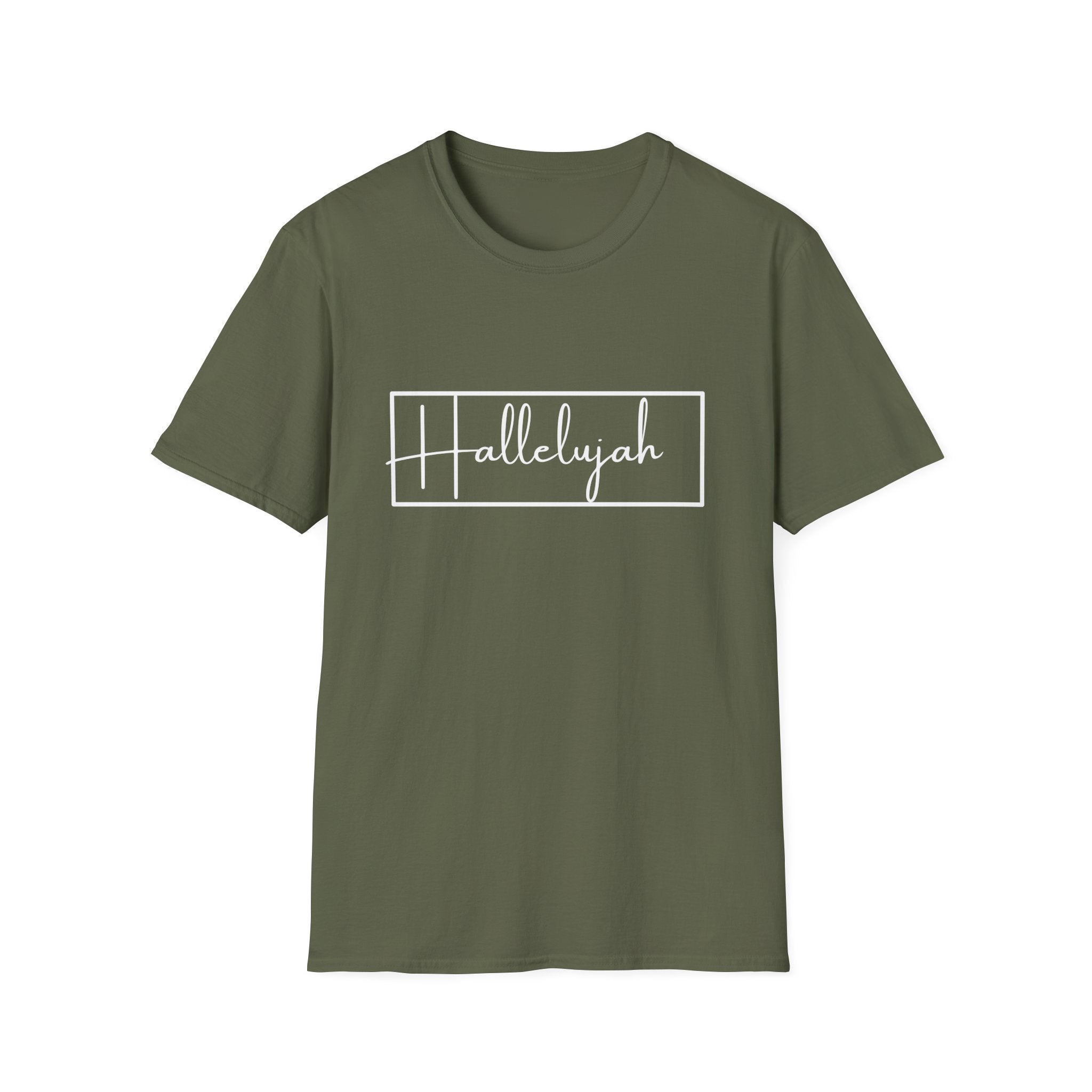 Hallelujah Graphic T-Shirt — Christian Faith Tee for Easter & Everyday