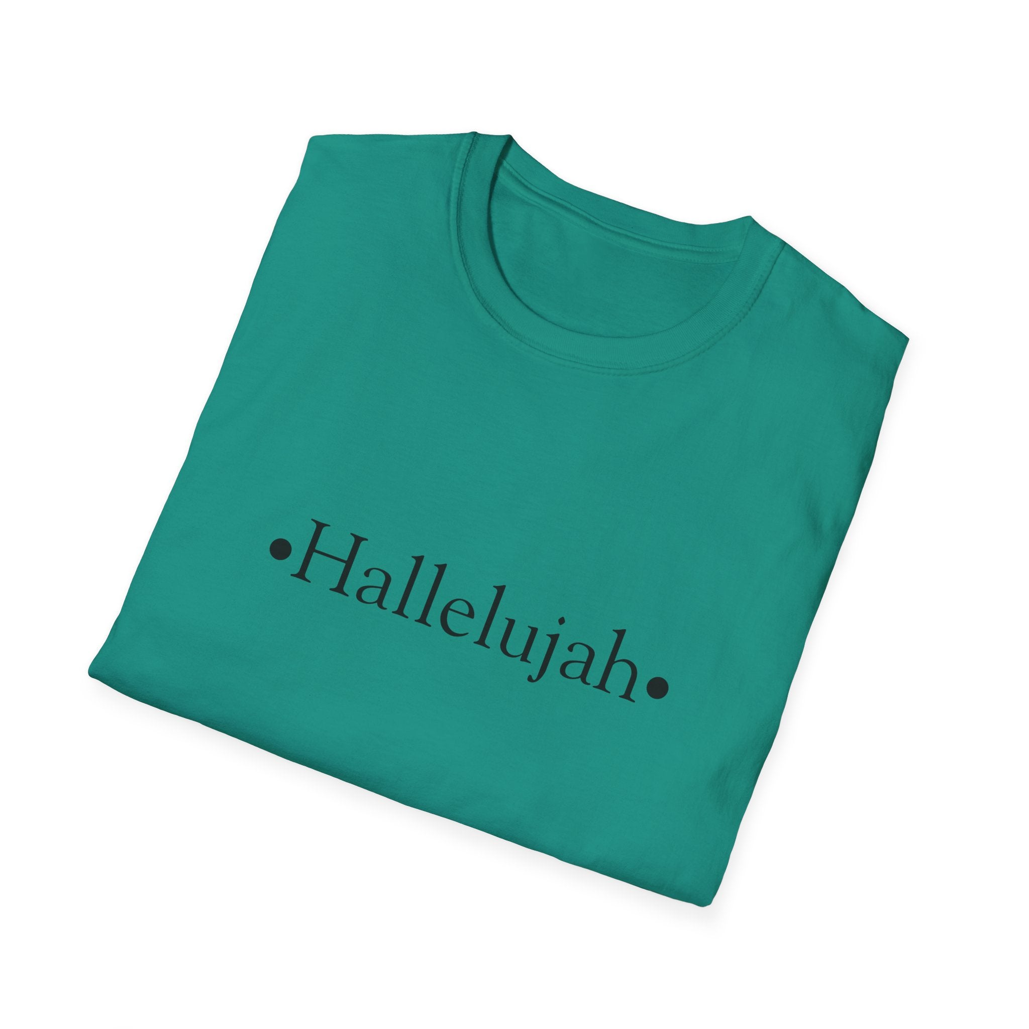 Hallelujah T-Shirt — Minimal Christian Faith Tee