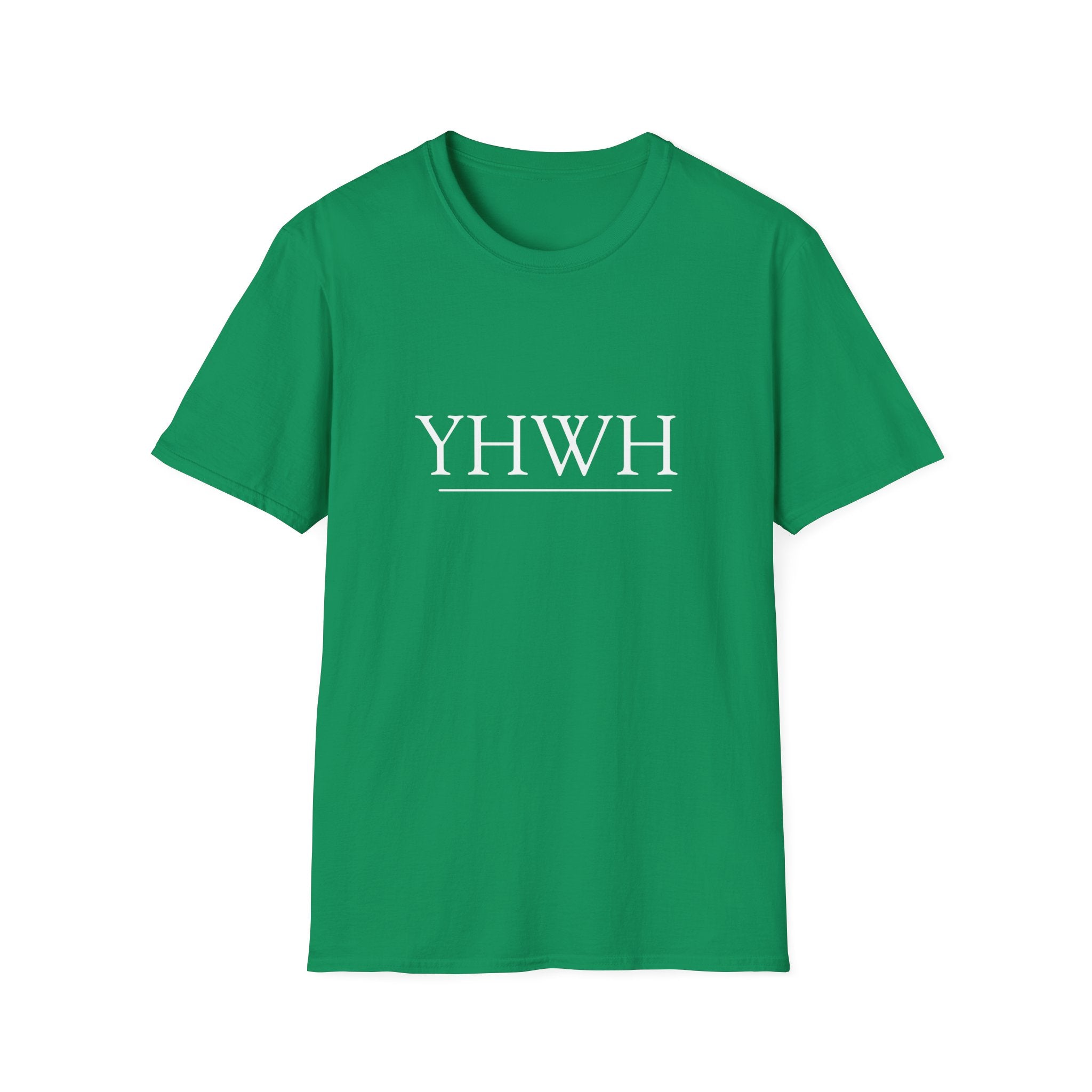 YHWH Faith T-Shirt — Minimalist Christian Scripture Tee