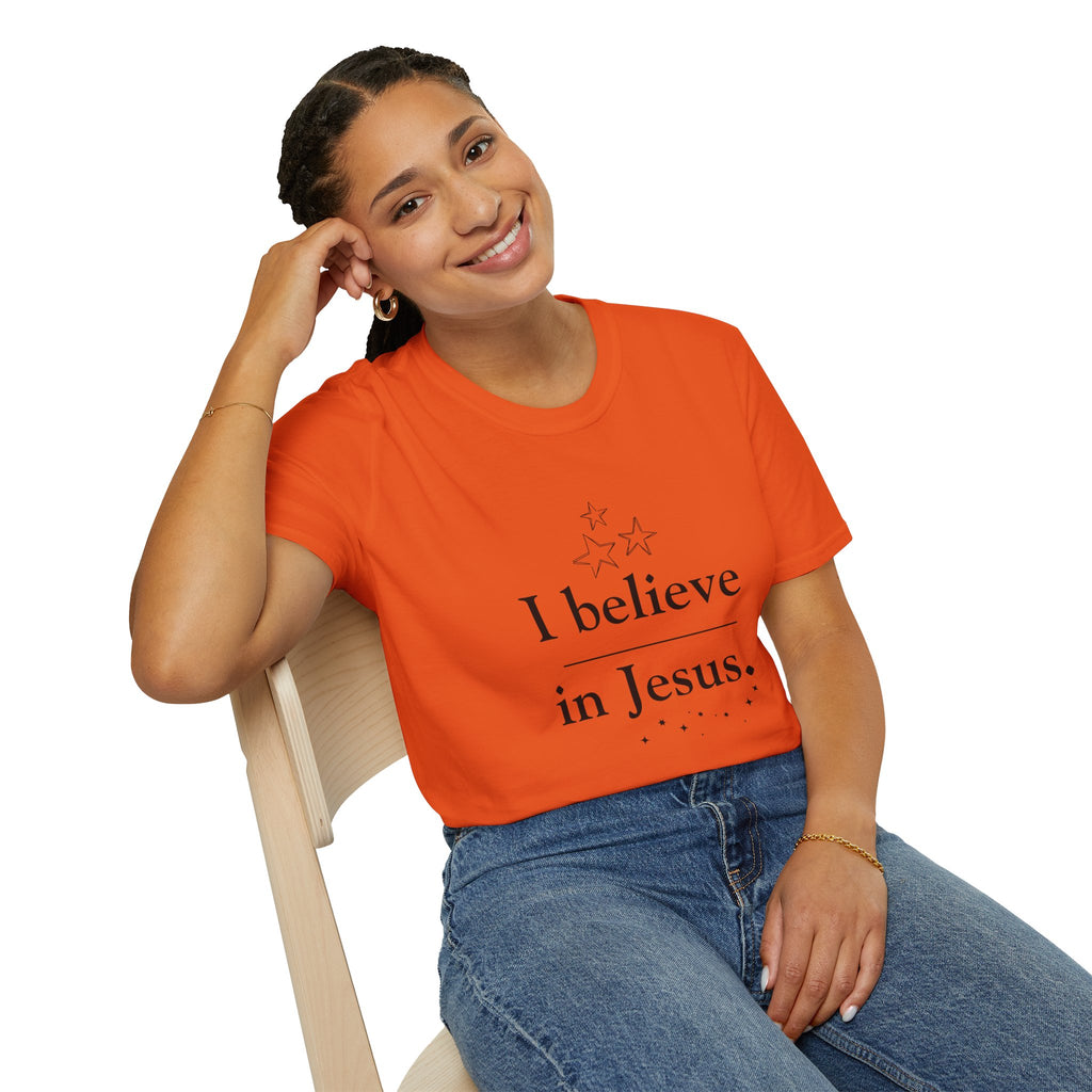 I Believe in Jesus Christian Faith T-Shirt