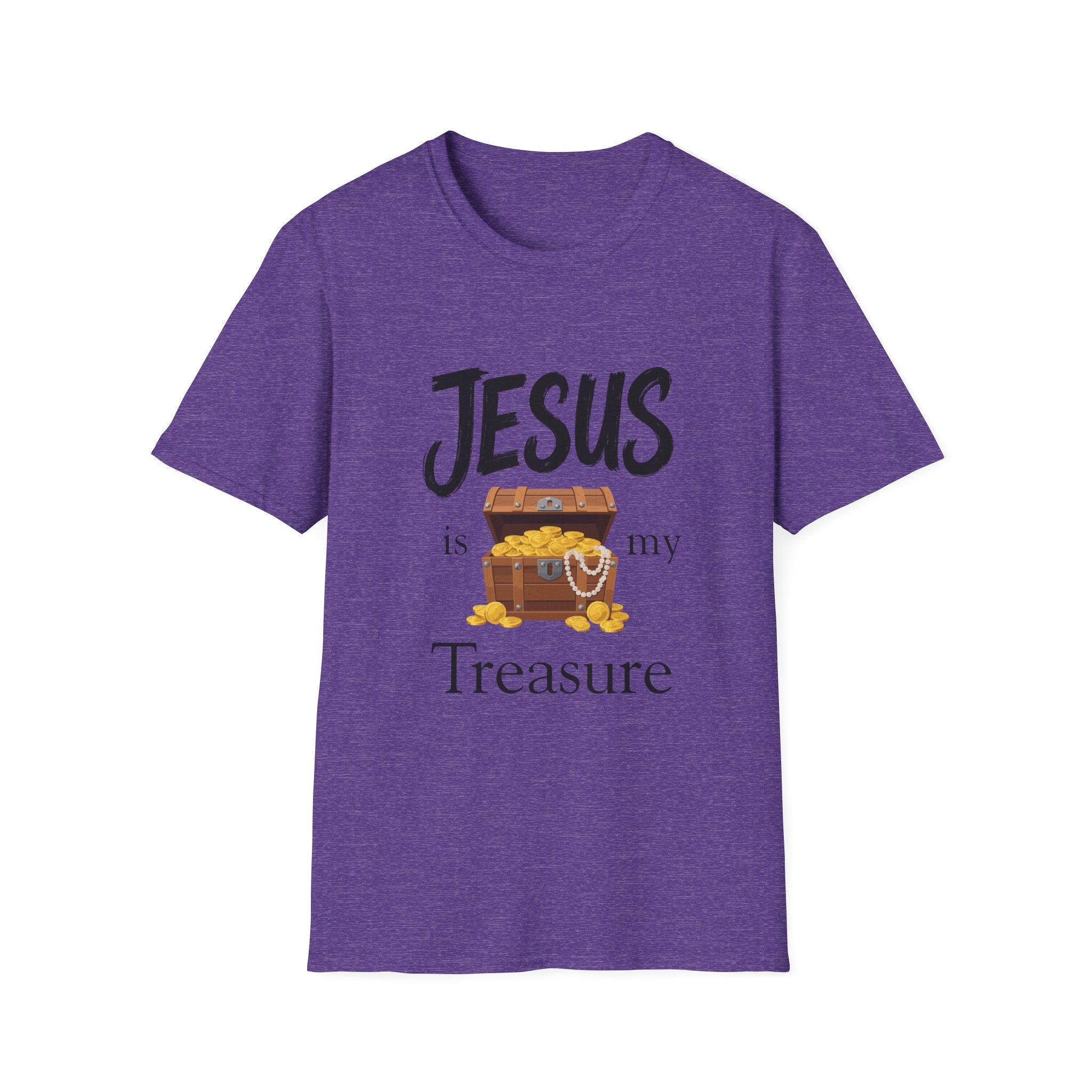 Jesus Is My Treasure T-Shirt — Christian Faith Graphic Tee