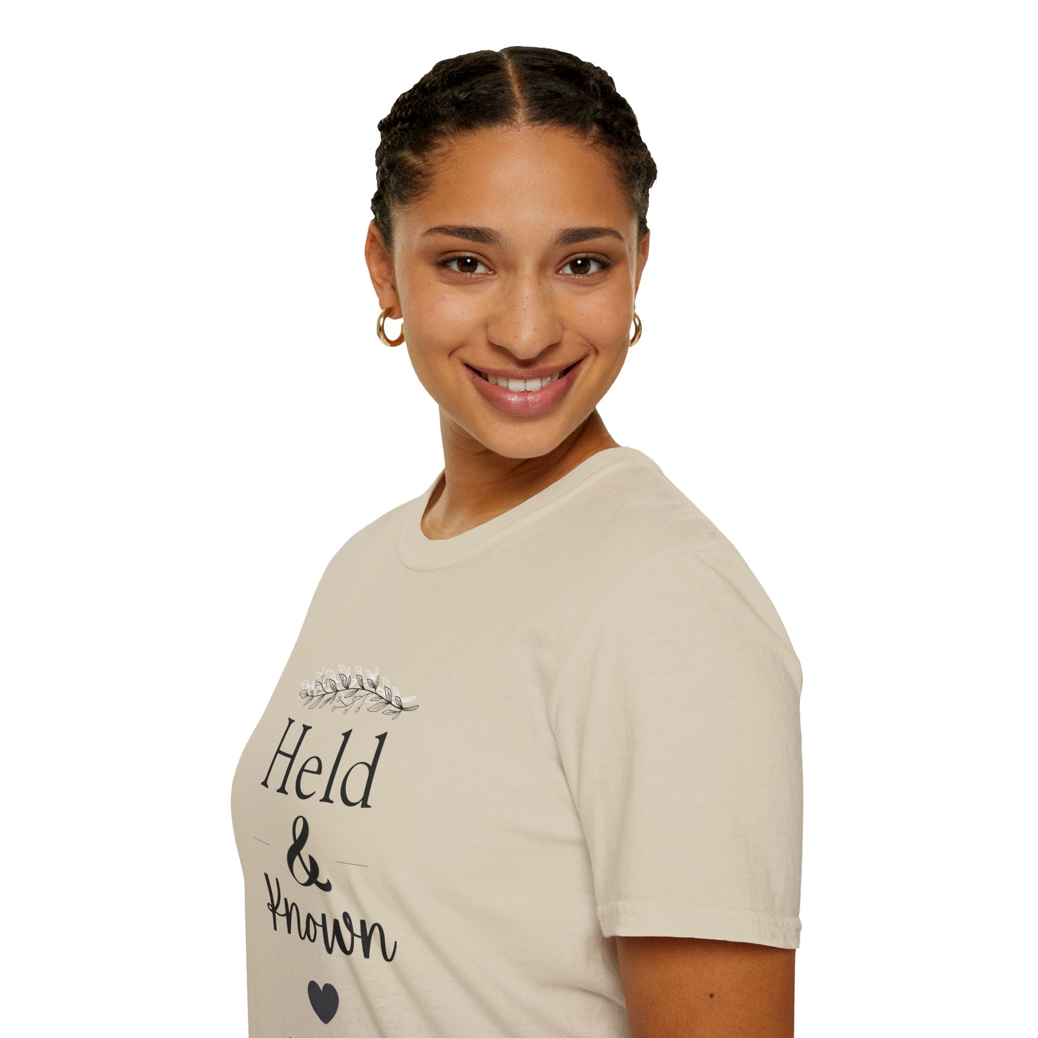 Held & Known Psalm 139:14 T-Shirt | Christian Scripture Shirt, Faith Tee