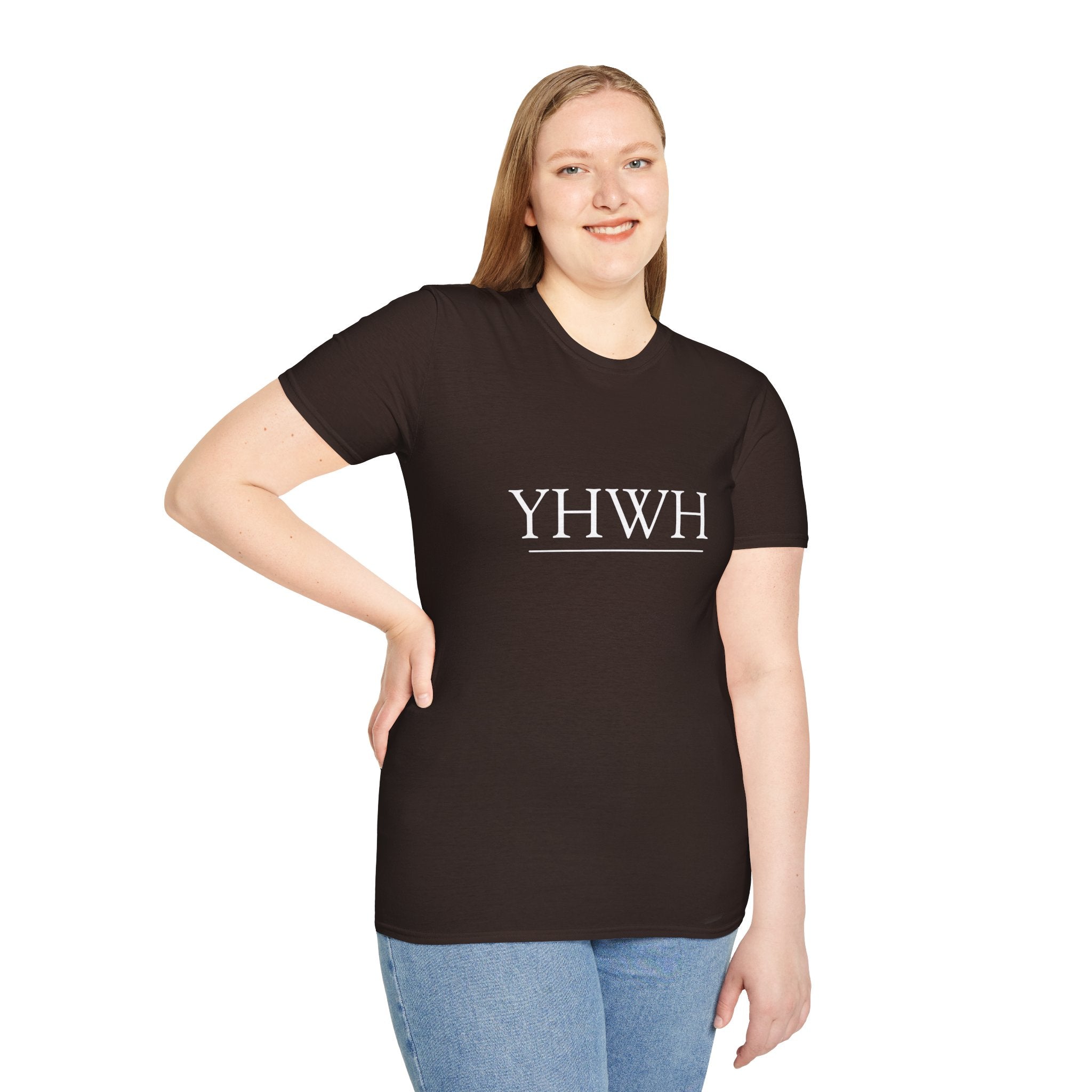 YHWH Faith T-Shirt — Minimalist Christian Scripture Tee
