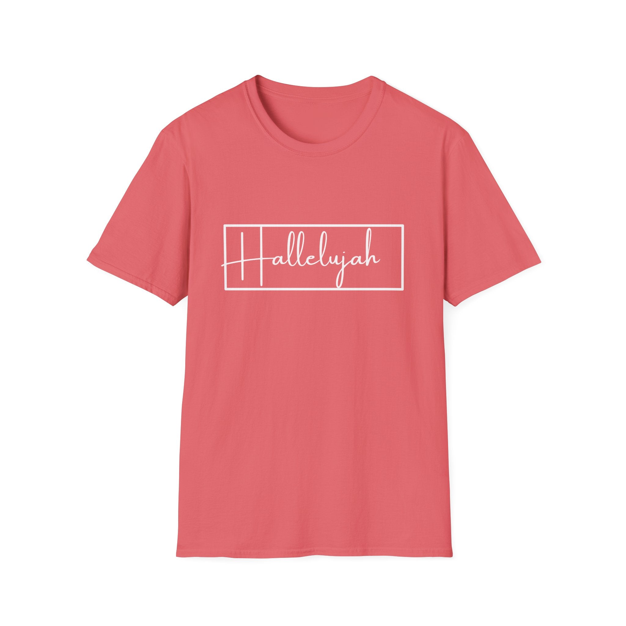 Hallelujah Graphic T-Shirt — Christian Faith Tee for Easter & Everyday