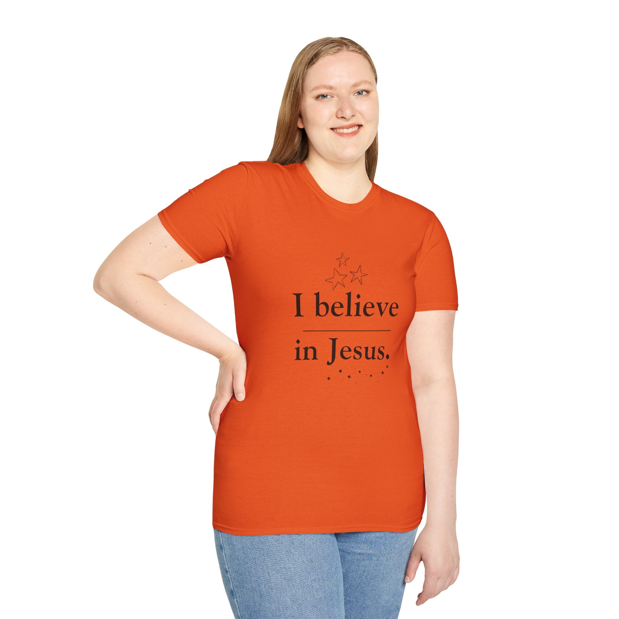 I Believe in Jesus Christian Faith T-Shirt